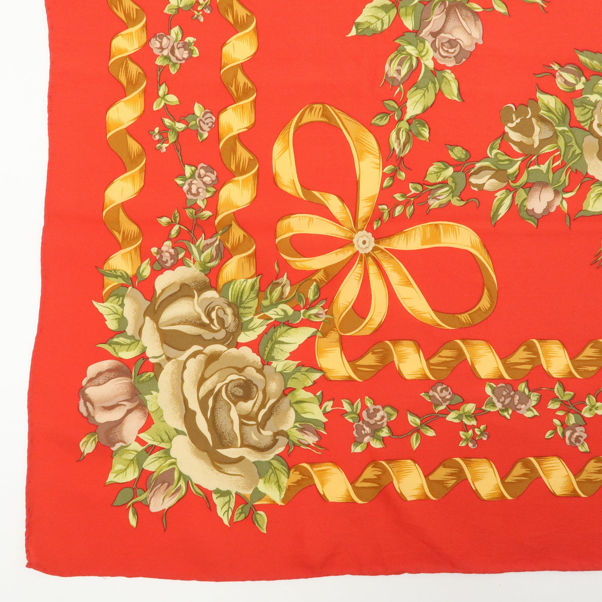 Christian Dior Lot of 2 Silk 100% Scarf Shawl Blue Red