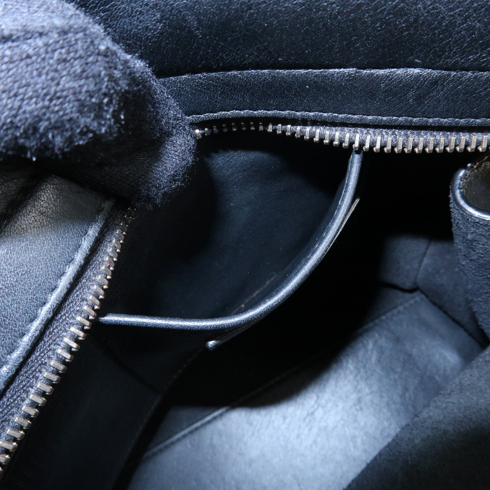 SAINT LAURENT PARIS Petit Cabas Y Line Leather 2WayBag Black 311210