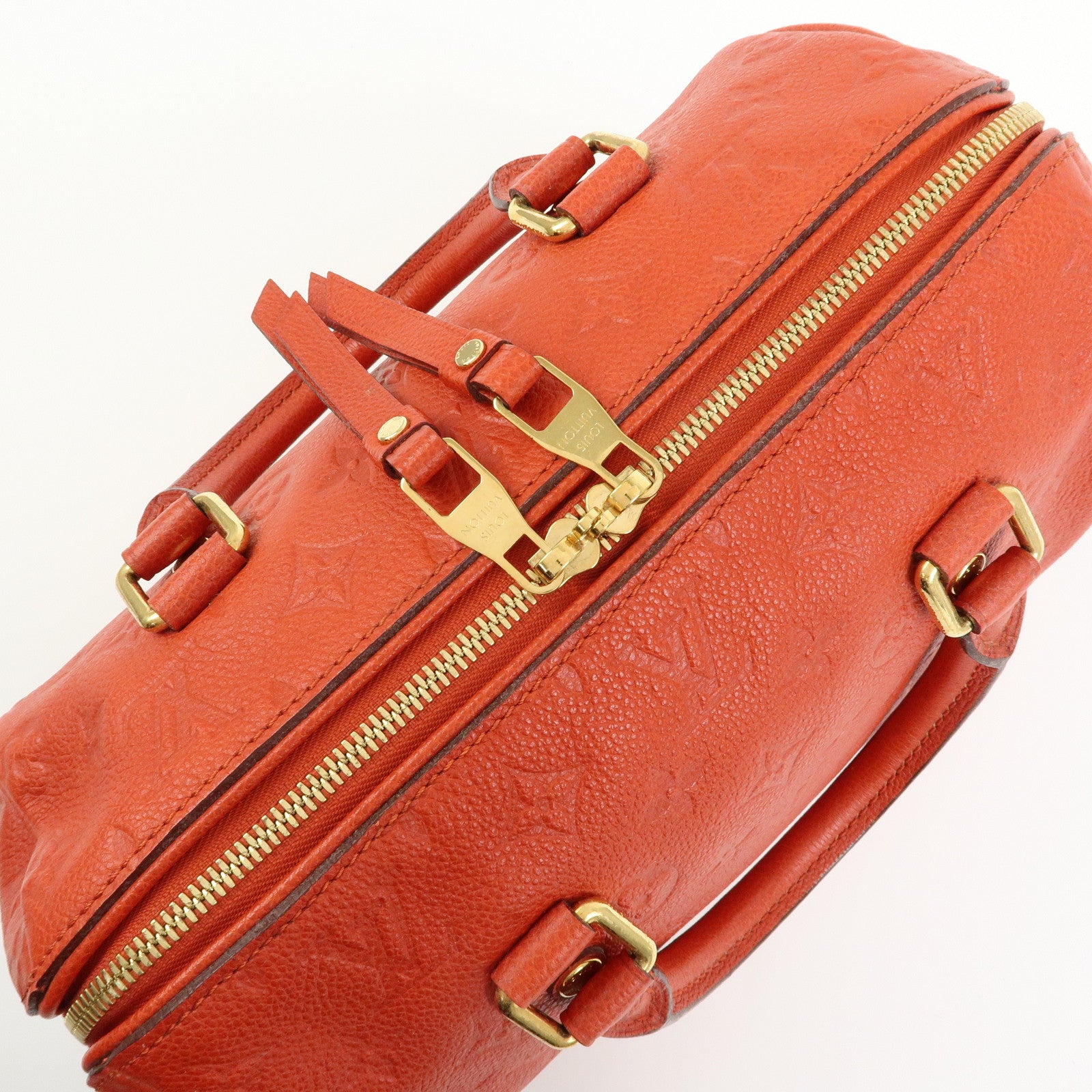 Louis Vuitton Monogram Empreinte Speedy Bandouliere 25 Orient M40758