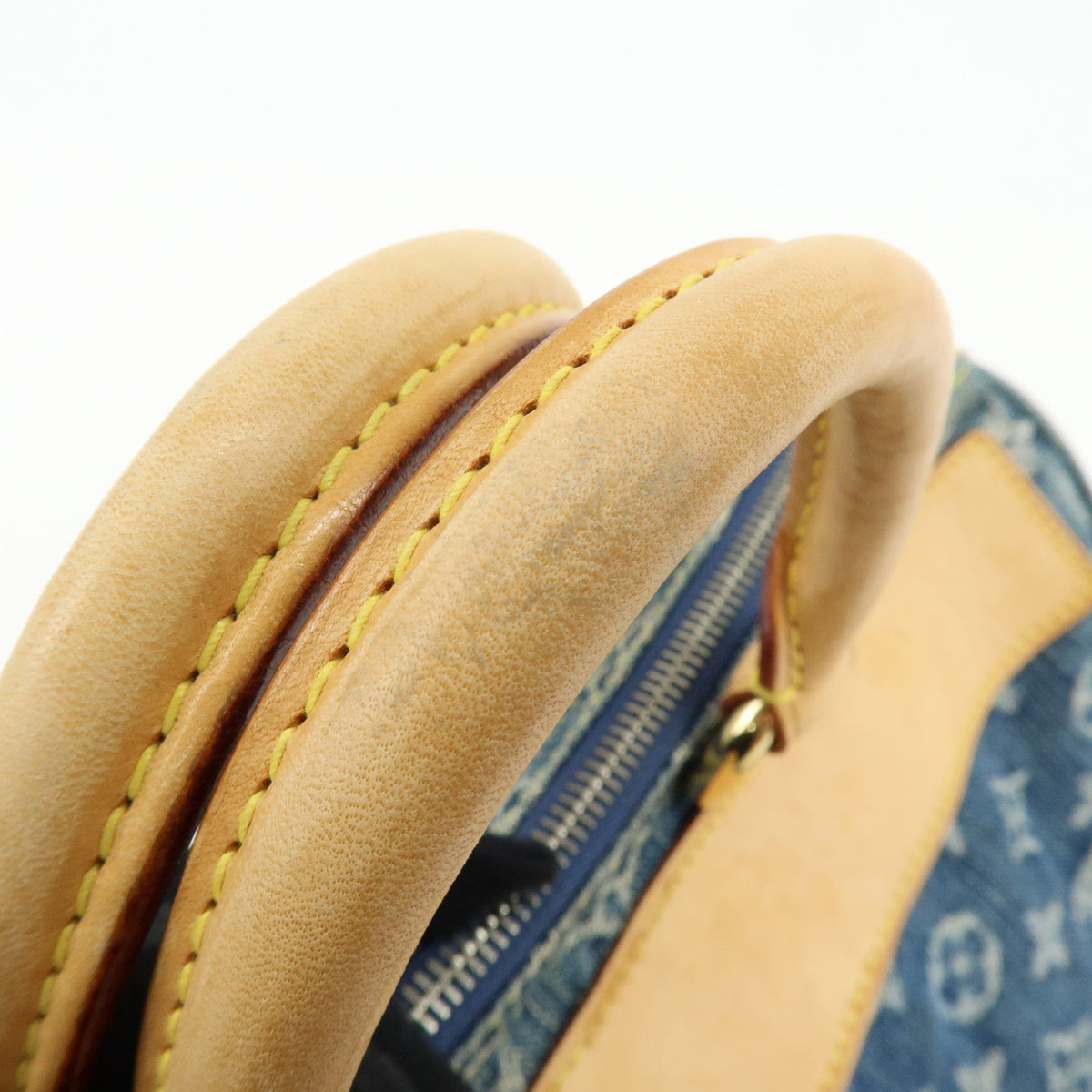 Louis Vuitton Monogram Denim Neo Speedy Boston Bag Blue M95019