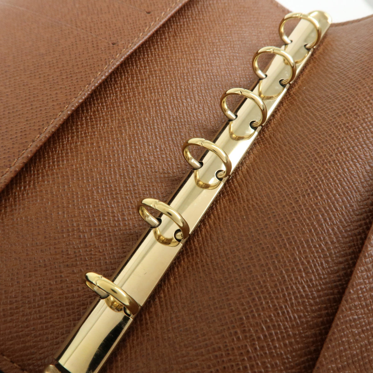 Louis Vuitton Monogram Agenda PM Planner Cover Brown R20005