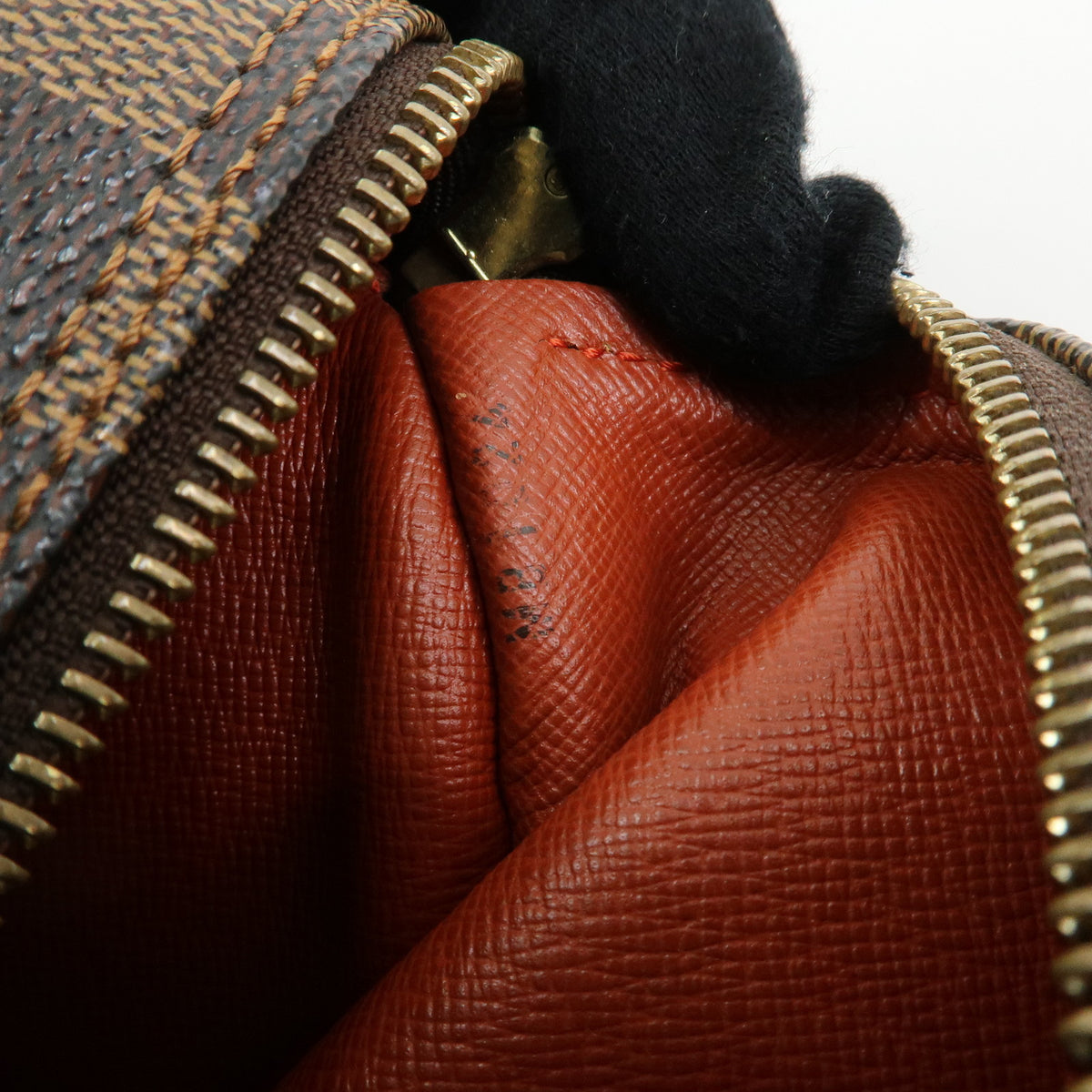 Louis Vuitton Damier Ebene Papillon 30 Hand Bag Brown N51303