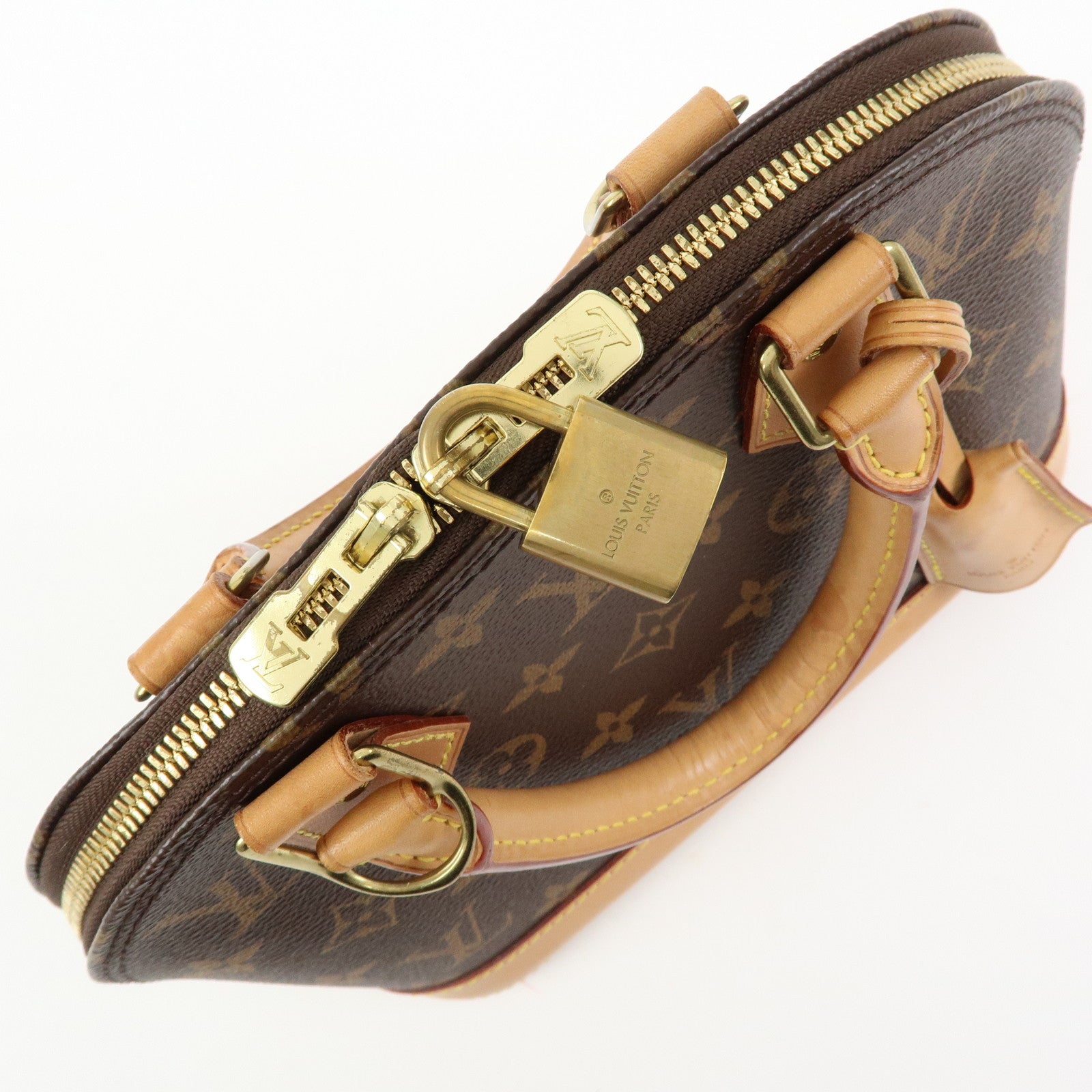 Louis Vuitton Monogram Alma BB 2Way Hand Bag Shoulder Bag M53152