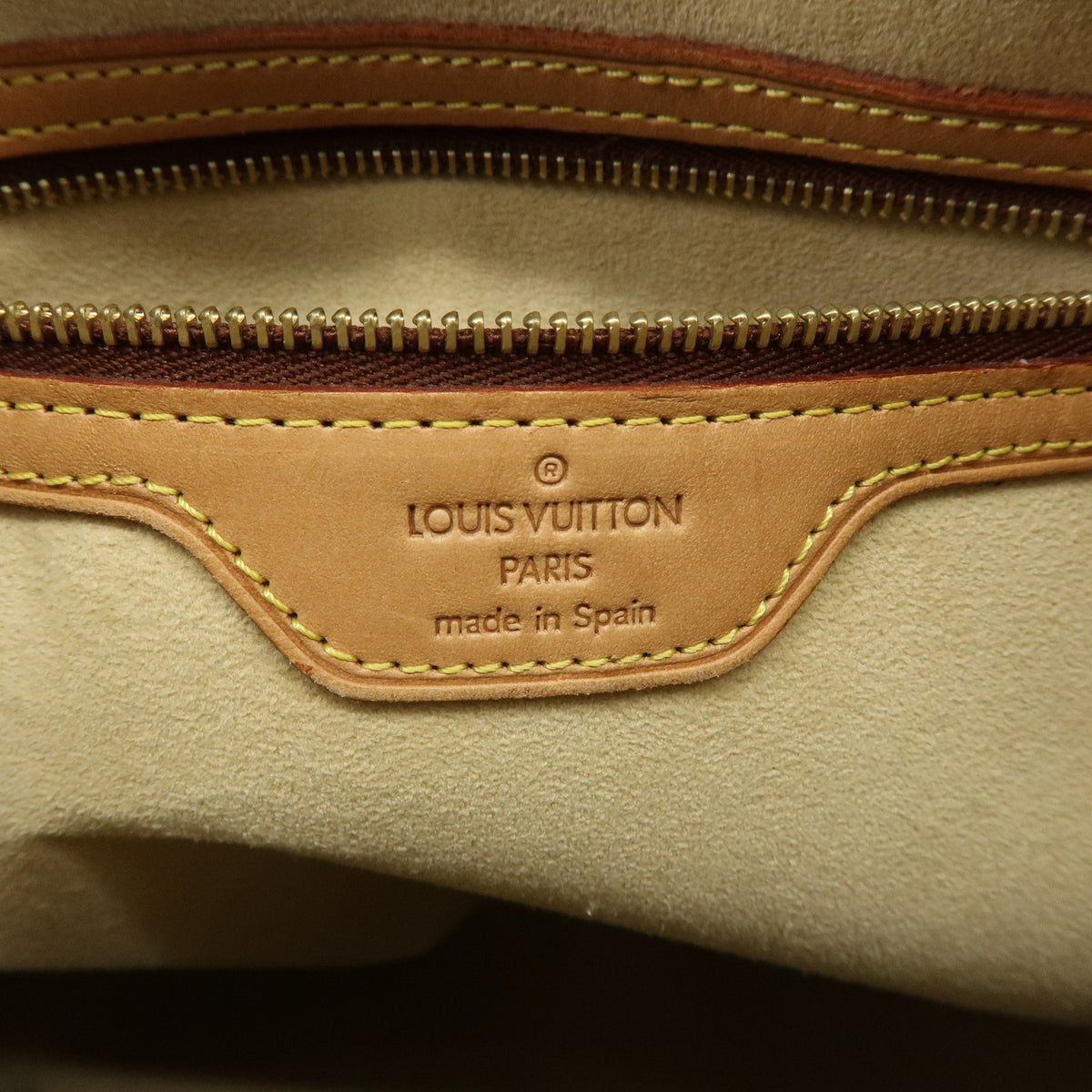 Louis Vuitton Monogram Looping GM Shoulder Bag Brown M51145