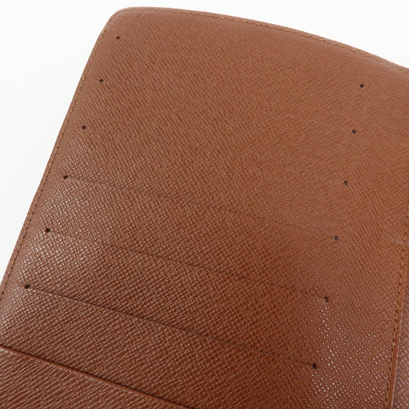 Louis Vuitton Monogram Agenda MM Planner Cover Brown R20105