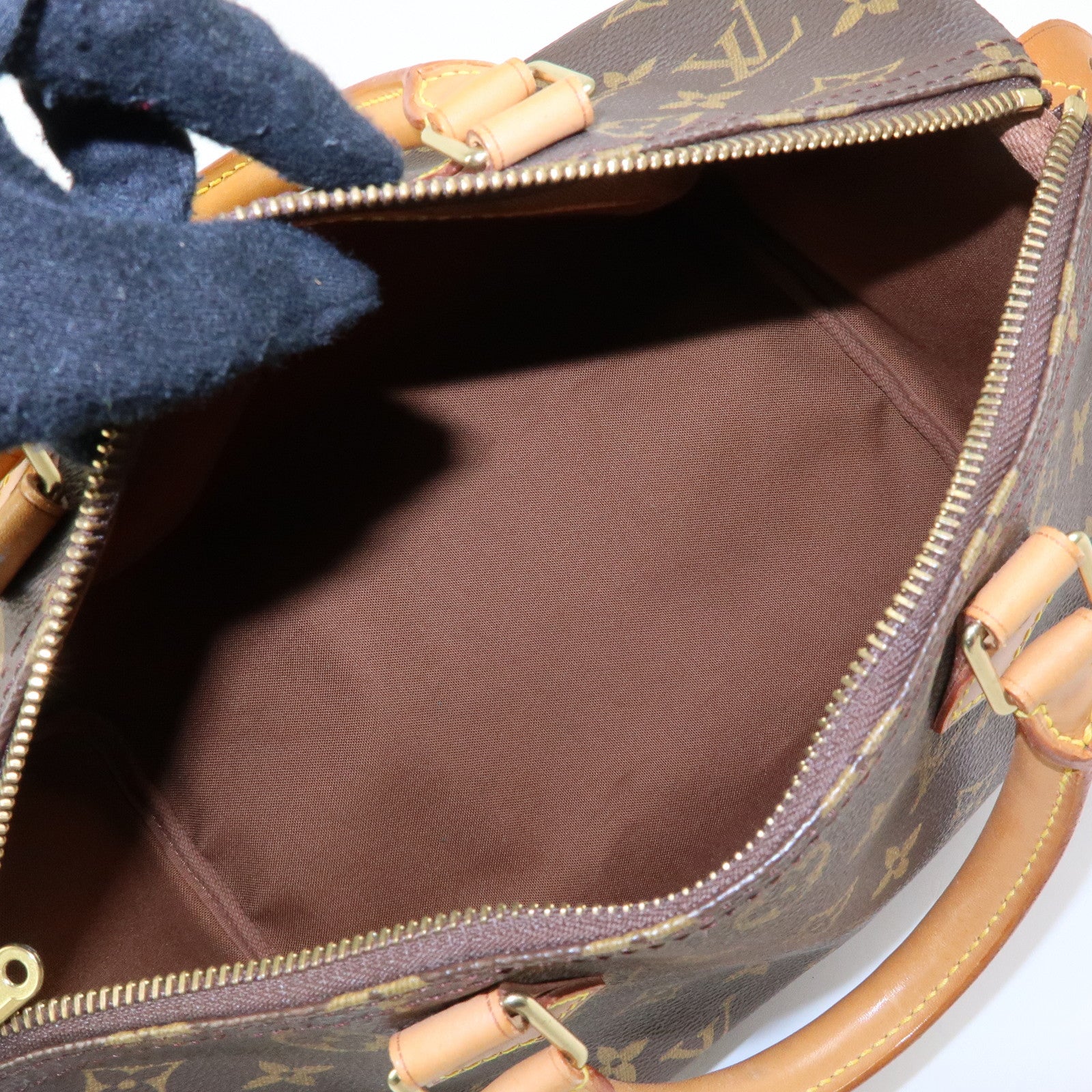 Louis Vuitton Monogram Speedy 30 Boston Bag Hand Bag Brown M41526