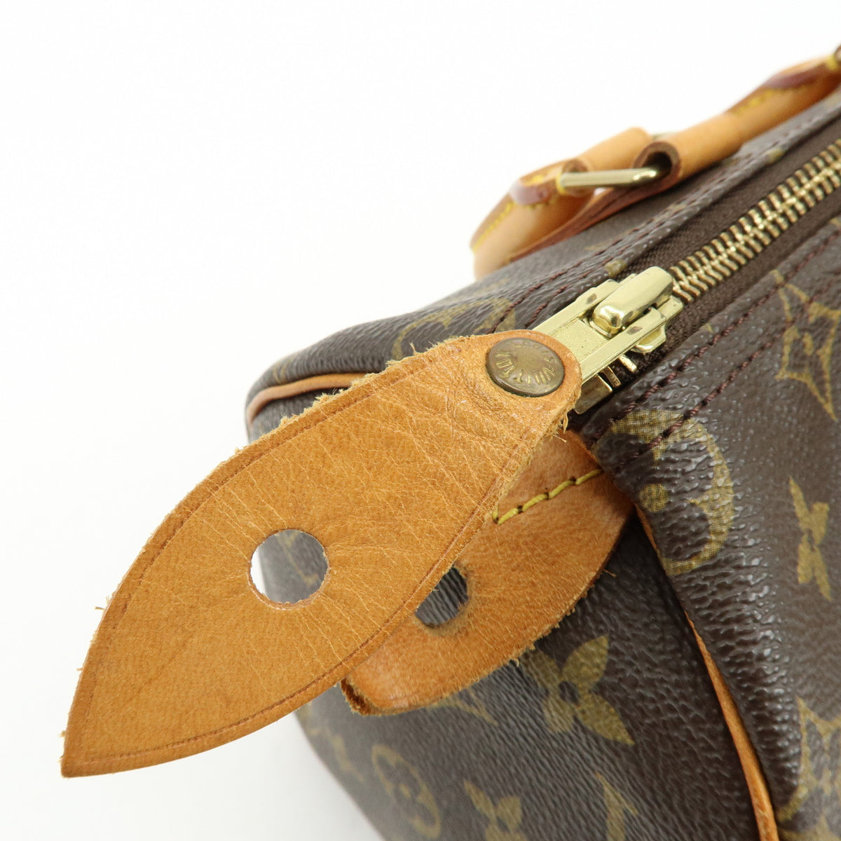 Louis Vuitton Monogram Speedy 25 Boston Bag Hand Bag Brown M41528