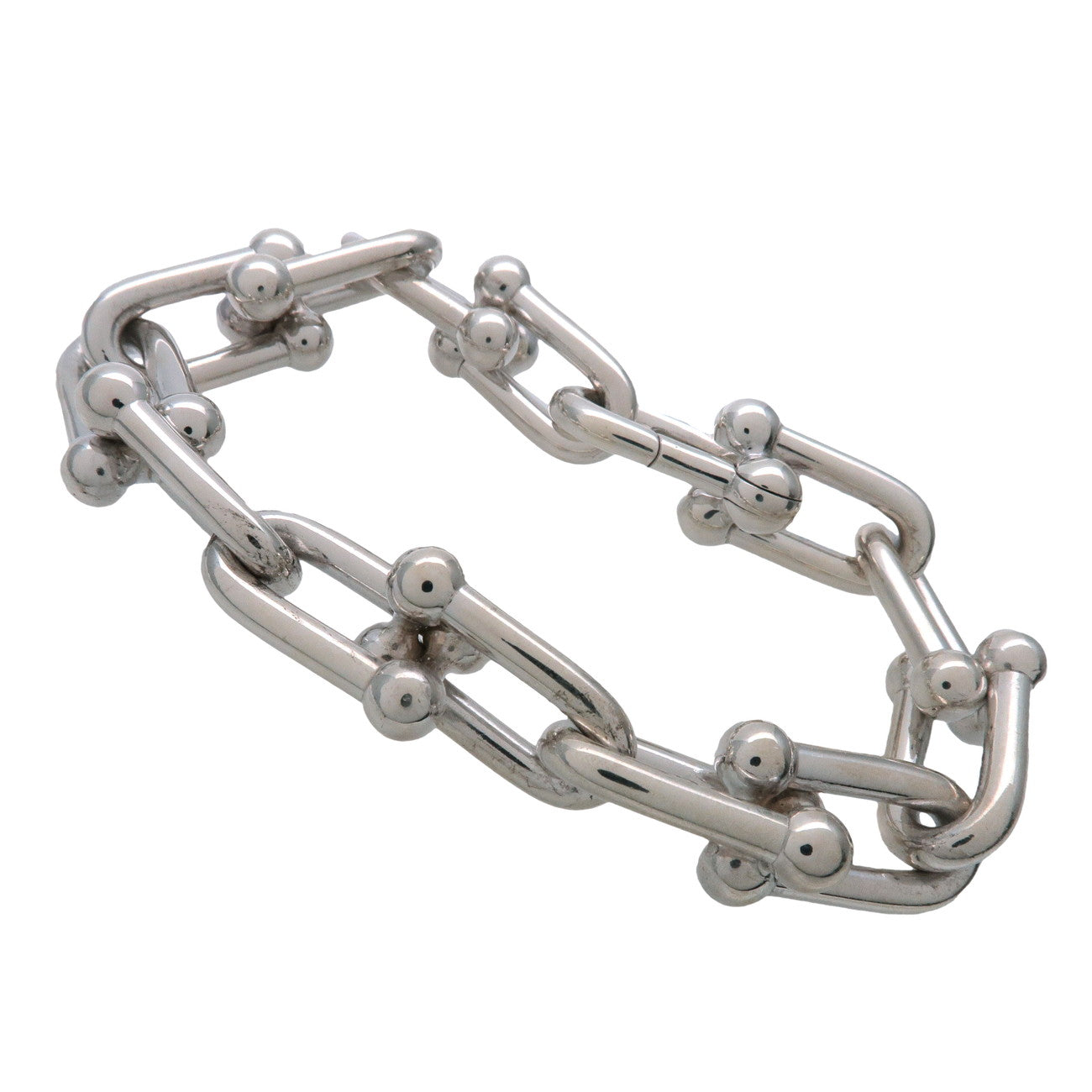 Tiffany & Co Hardware Large Link Bracelet SV925 Silver
