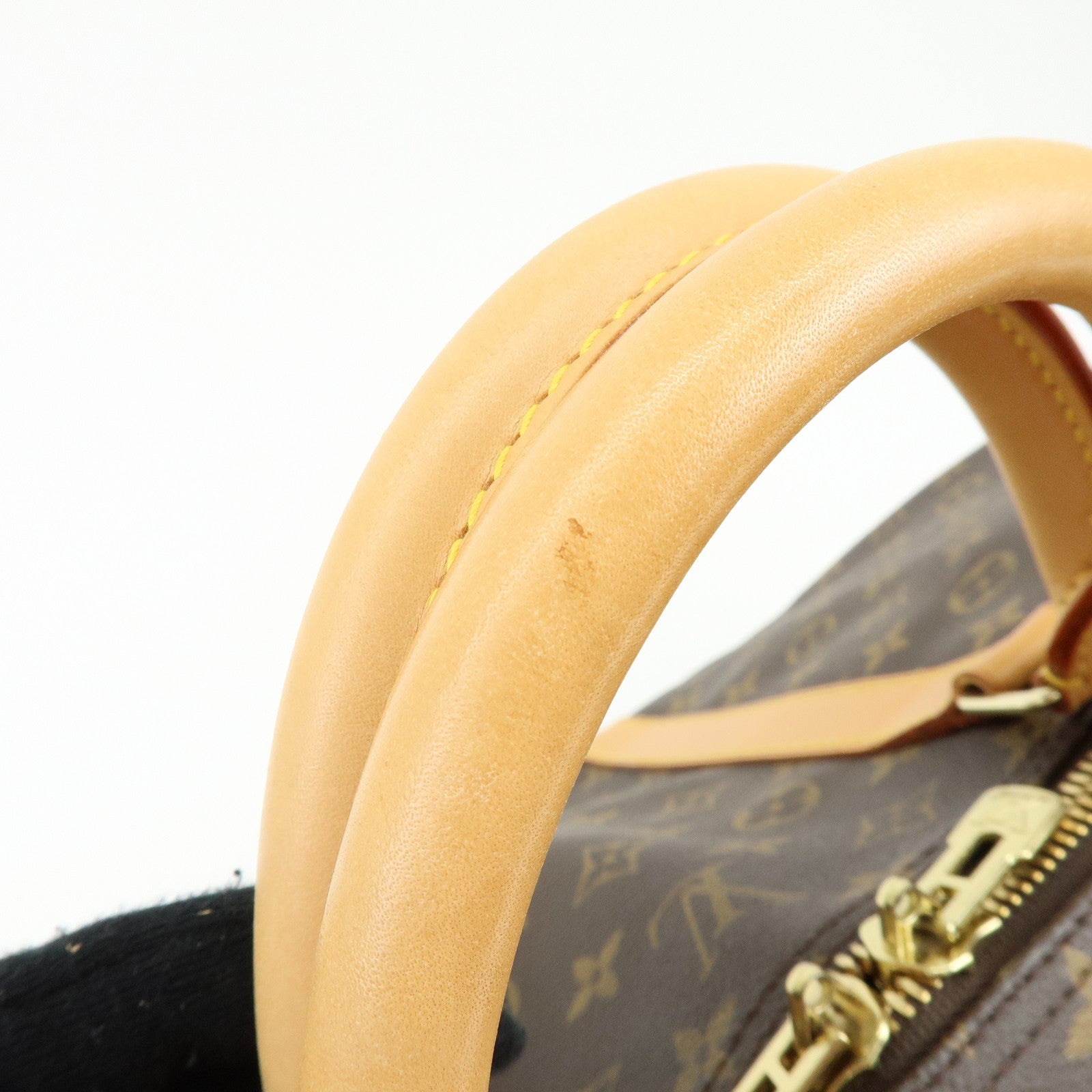 Louis Vuitton Monogram Keep All 60 Boston Bag Brown M41422