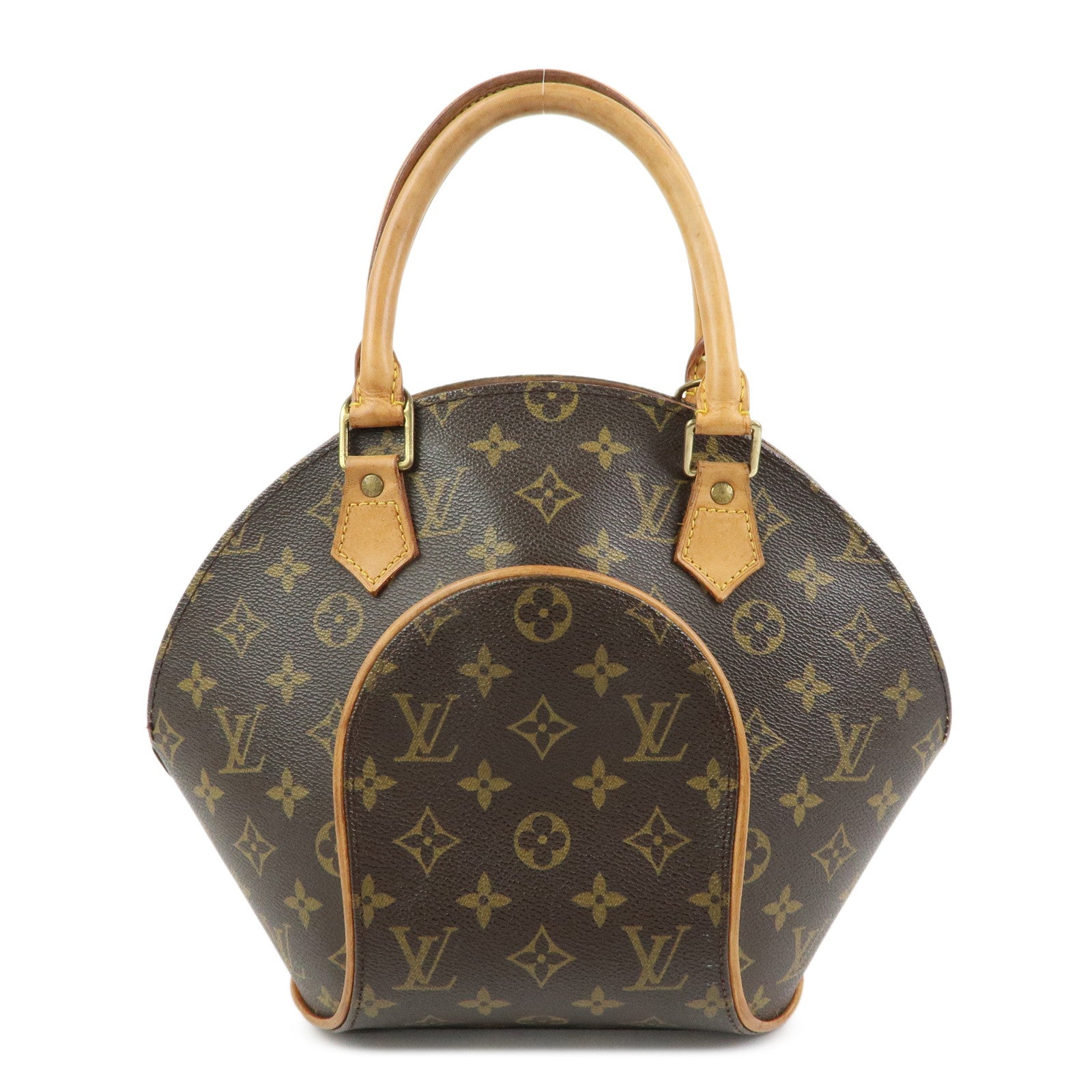 Louis Vuitton Monogram Canvas Ellipse PM Hand Bag Brown M51127