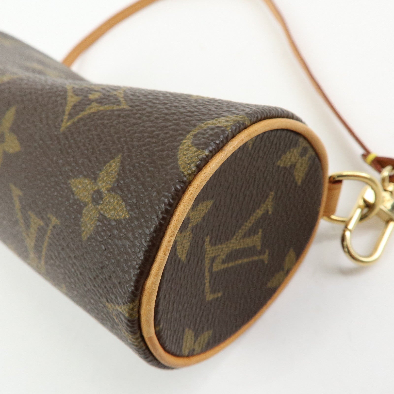 Louis Vuitton Monogram Mini Pouch for Papillon Bag Brown