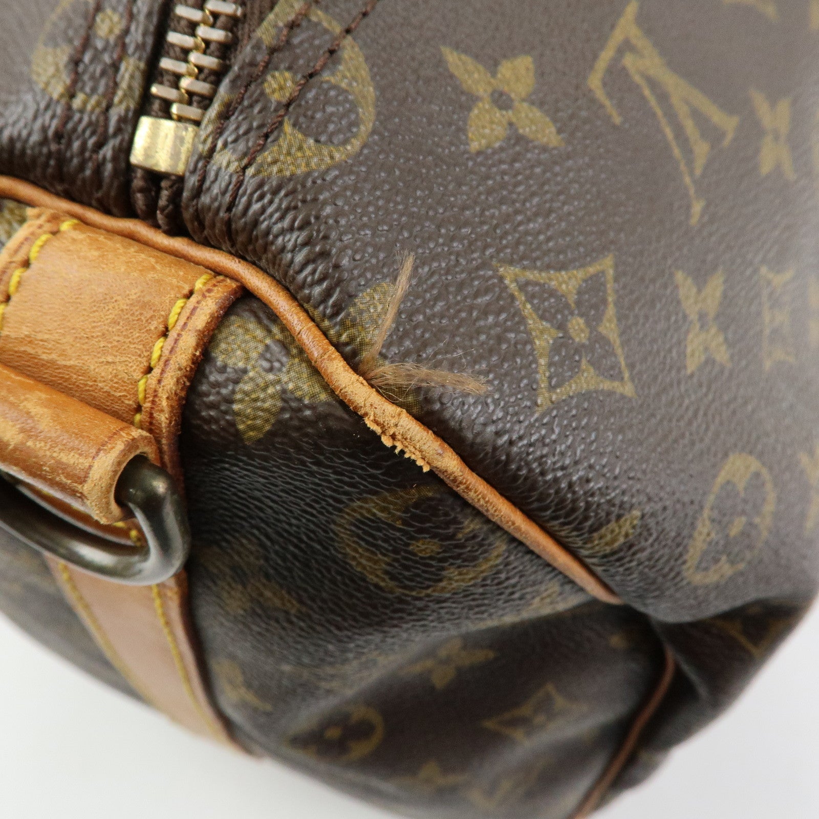 Louis Vuitton Monogram Keep All Bandouliere 50 Boston Bag M41416