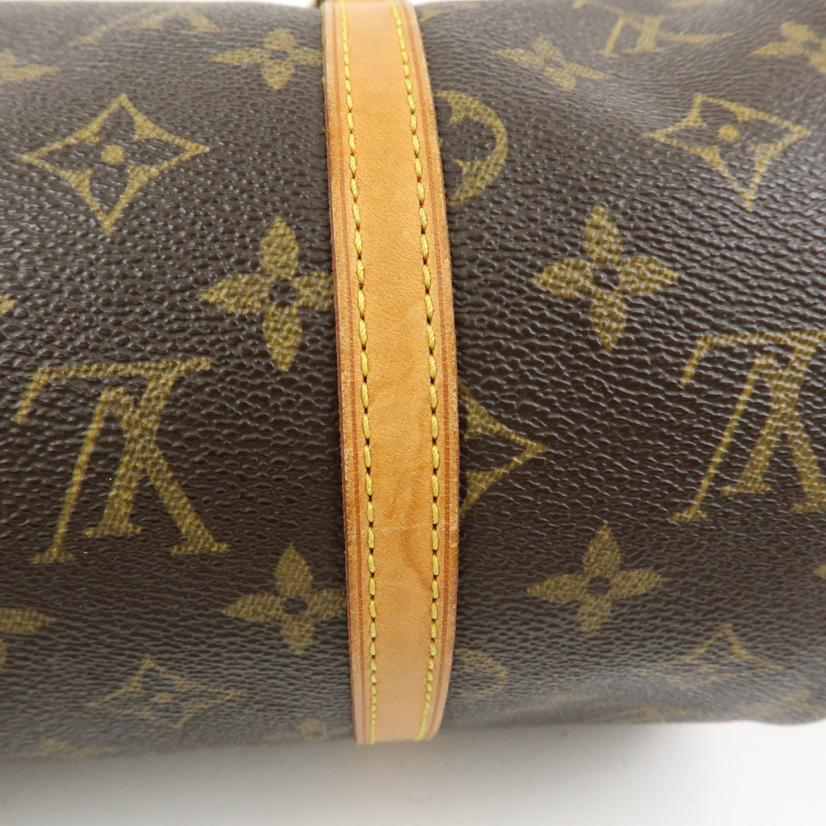 Louis Vuitton Monogram Papillon 30 Hand Bag Brown M51385