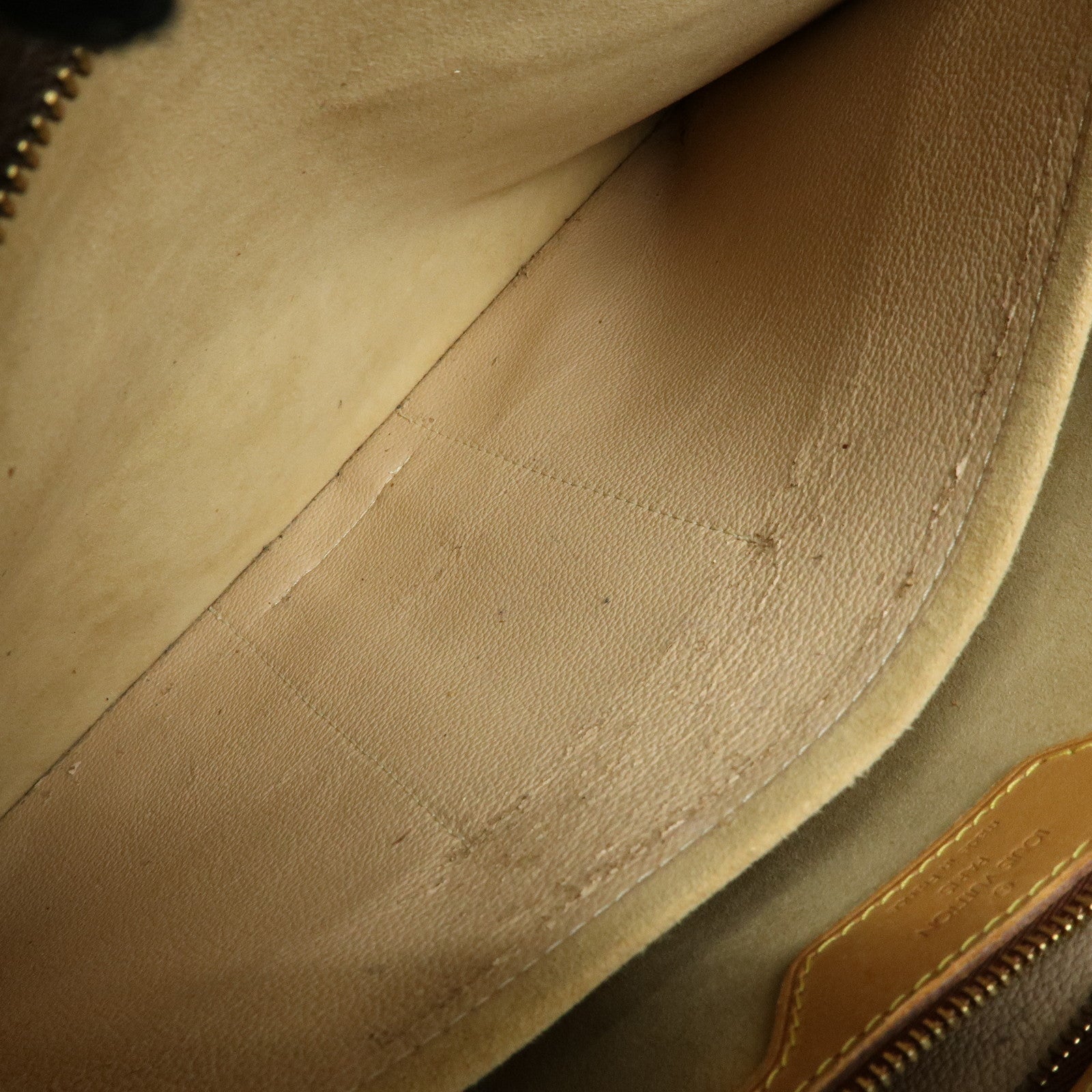 Louis Vuitton Monogram Luco Tote Bag Shoulder Bag Brown M51155