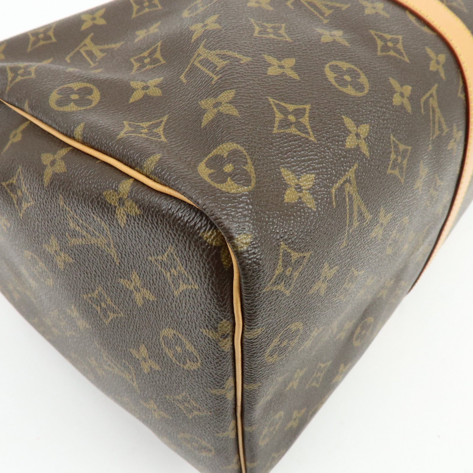 Louis Vuitton Monogram Keep All 50 Boston Bag Brown M41426