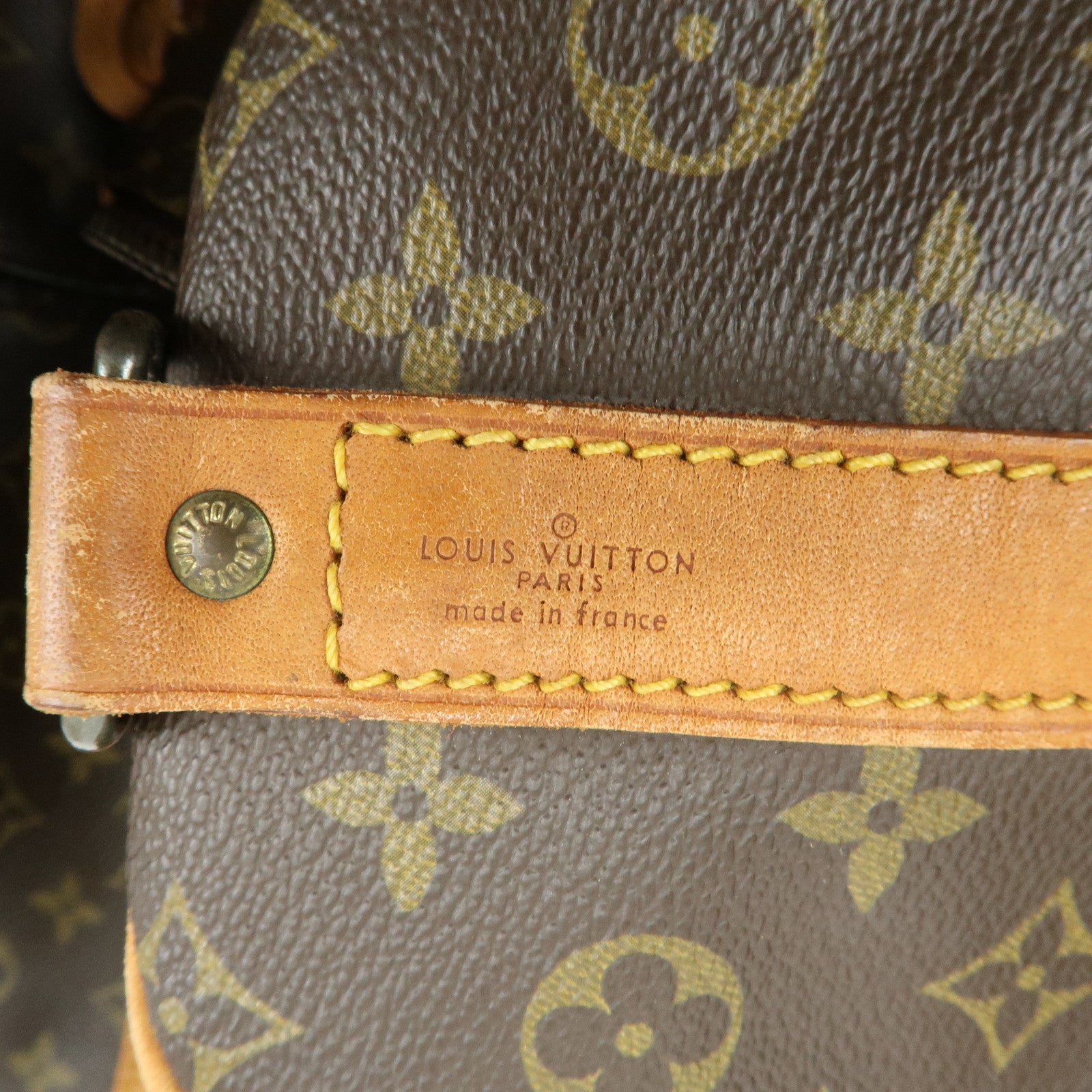 Louis Vuitton Keep All Bandouliere 55 Boston Bag Hand Bag M41414