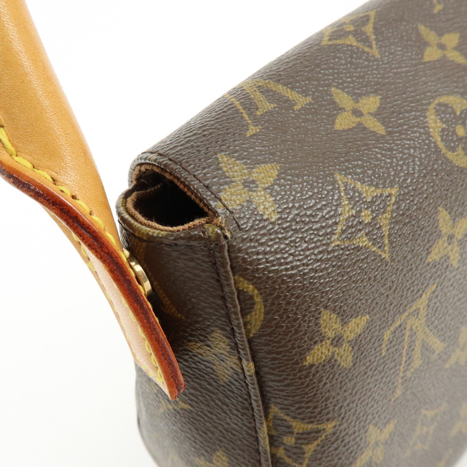 Louis Vuitton Monogram Mini Looping Shoulder Bag Brown M51147
