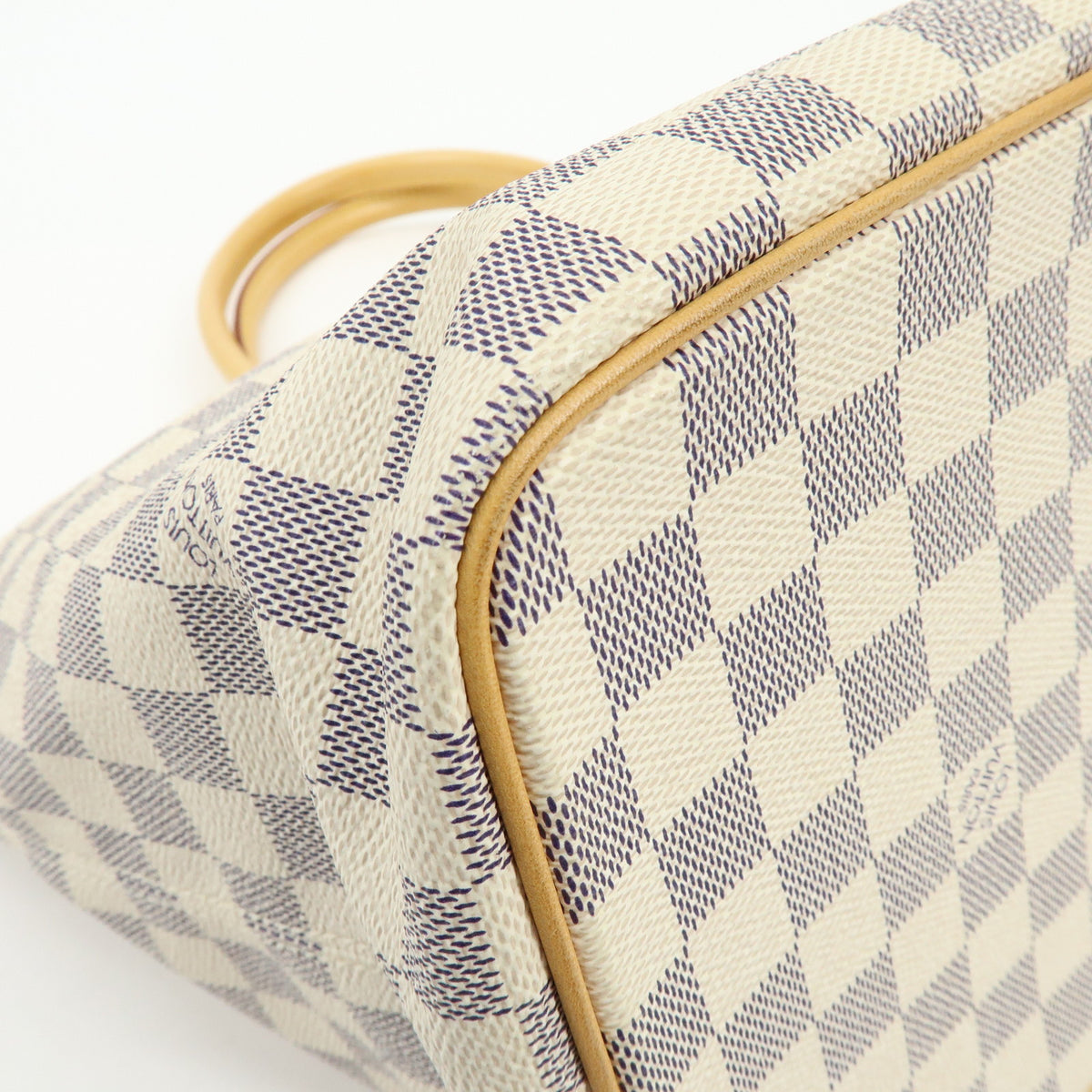 Louis Vuitton Damier Azur Saleya MM Tote Bag Hand Bag N51185