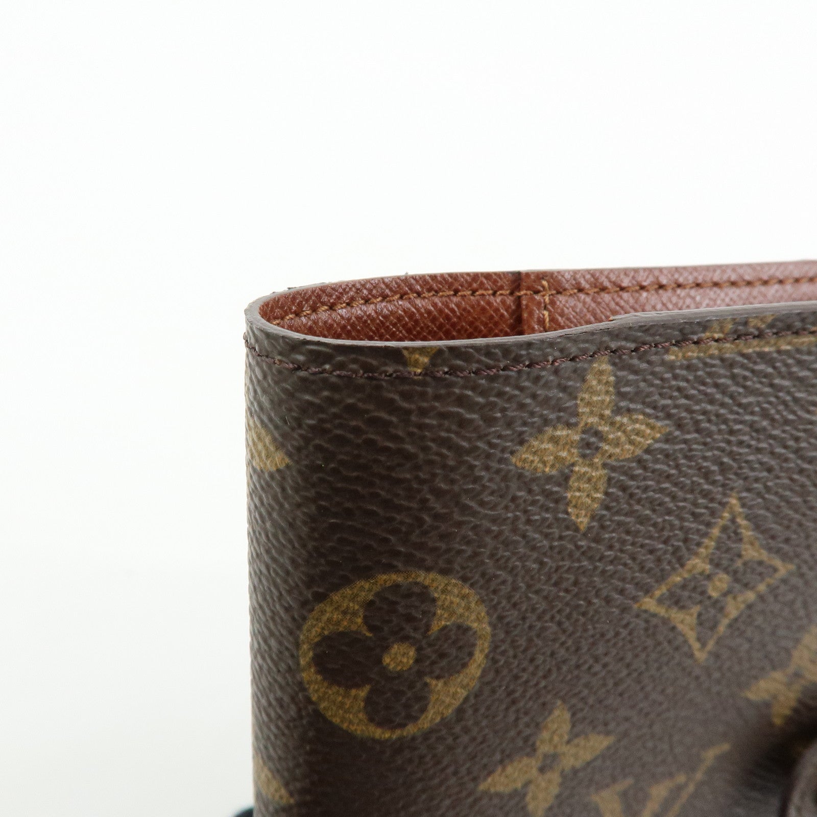 Louis Vuitton Monogram Agenda PM Planner Cover Brown R20005