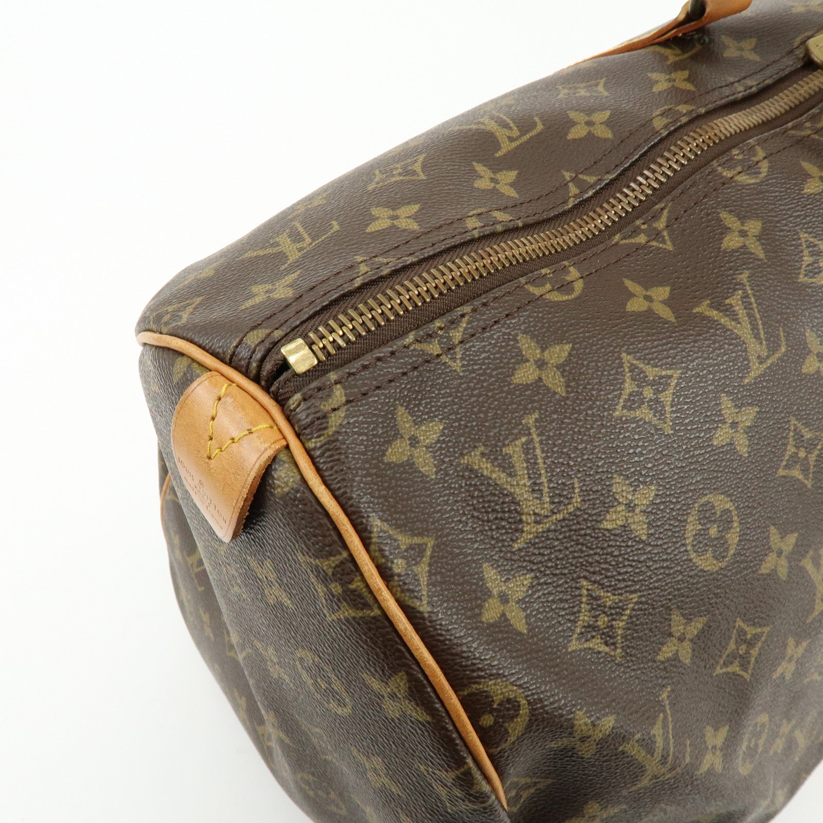 Louis Vuitton Monogram Keep All 55 Boston Bag Brown M41414