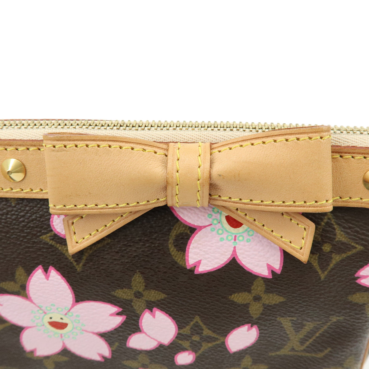 Louis Vuitton Monogram Cherry Blossom Pochette Accessoires Pouch M92006