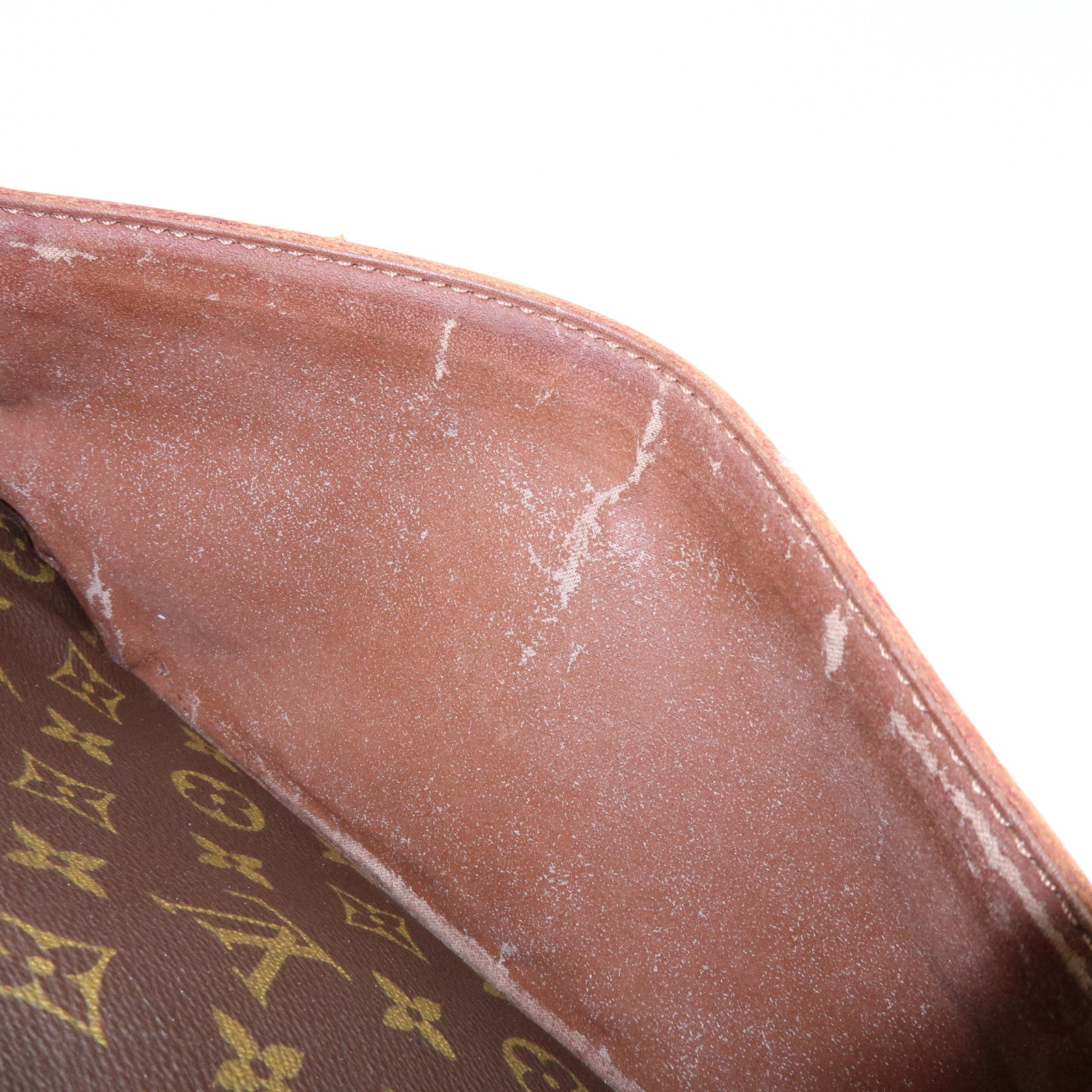 Louis Vuitton Monogram Compiegne 28 Pouch Clutch Bag Brown M51845