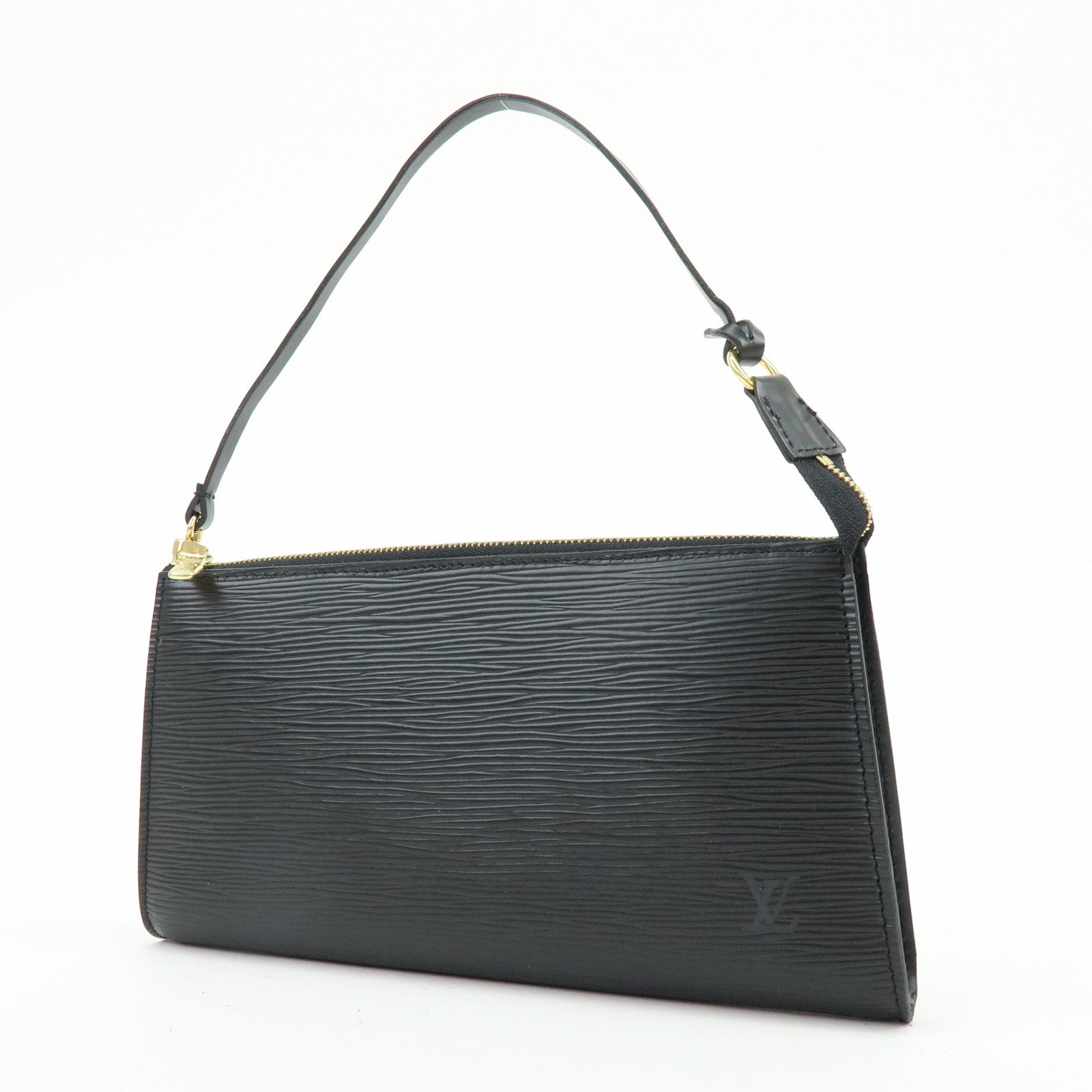 Louis Vuitton Epi Pochette Accessoires Clutch Bag Hand Bag Noir M52942