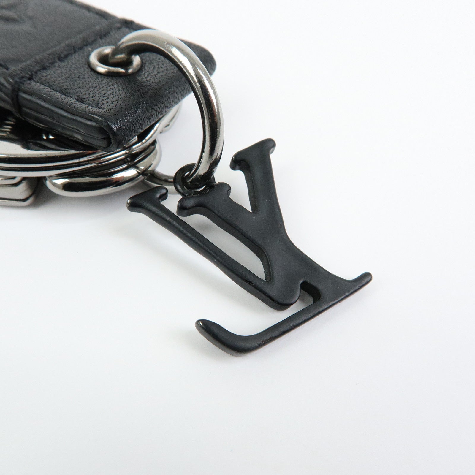 Louis Vuitton Monogram Shadow Porte Cles Dragonne Key Holder M68675