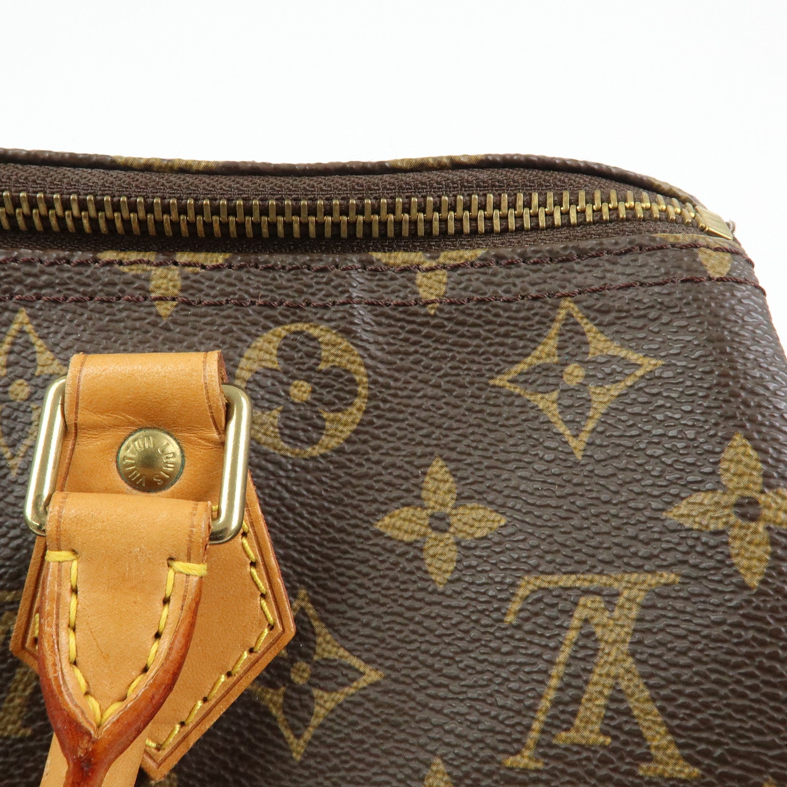 Louis Vuitton Monogram Speedy 30 Boston Bag Hand Bag Brown M41526