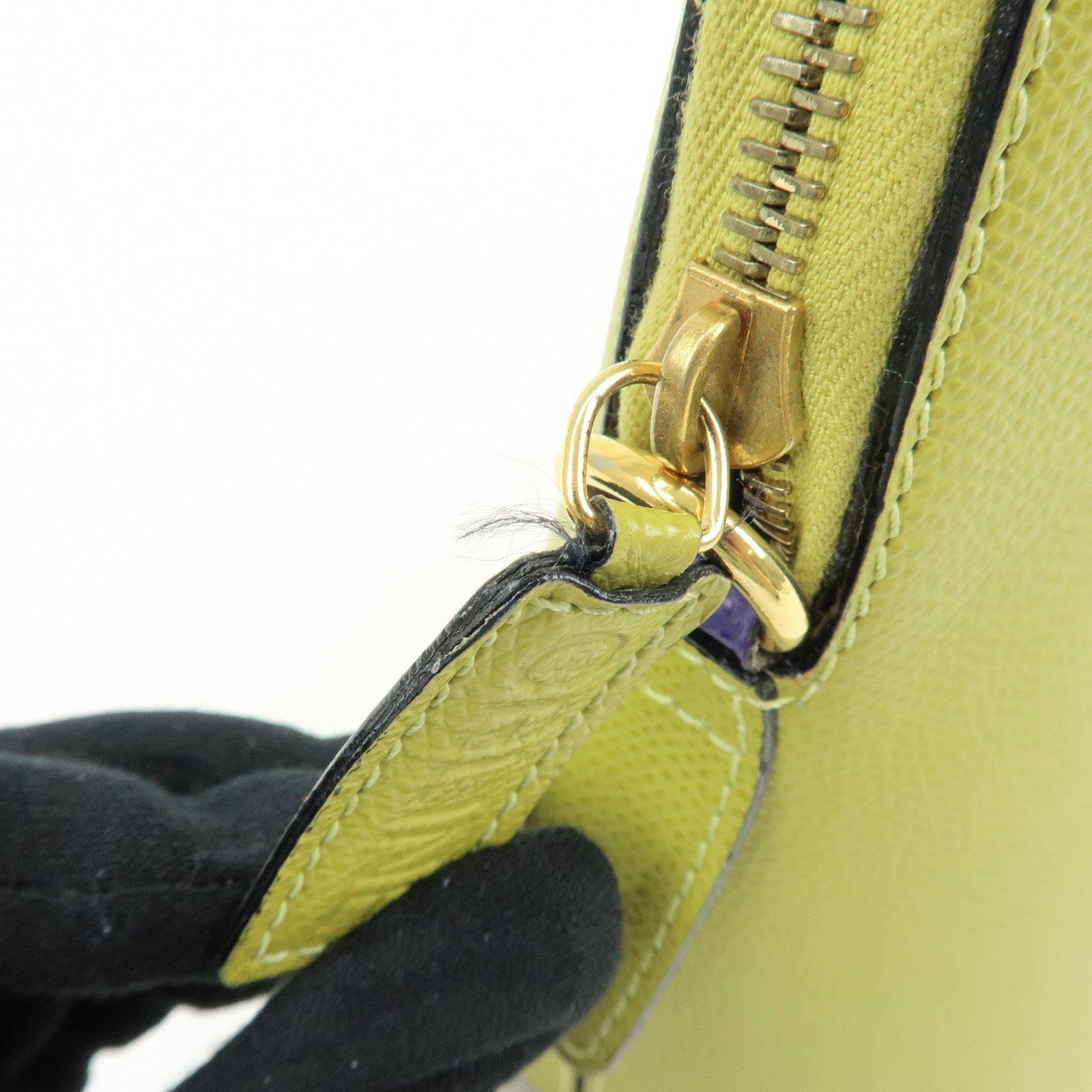 CELINE Leather 2Way Shoulder Hand Bag