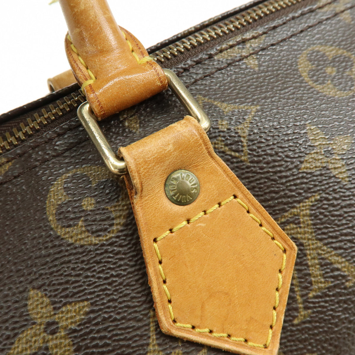 Louis Vuitton Monogram Speedy 30 Boston Bag Hand Bag Brown M41526