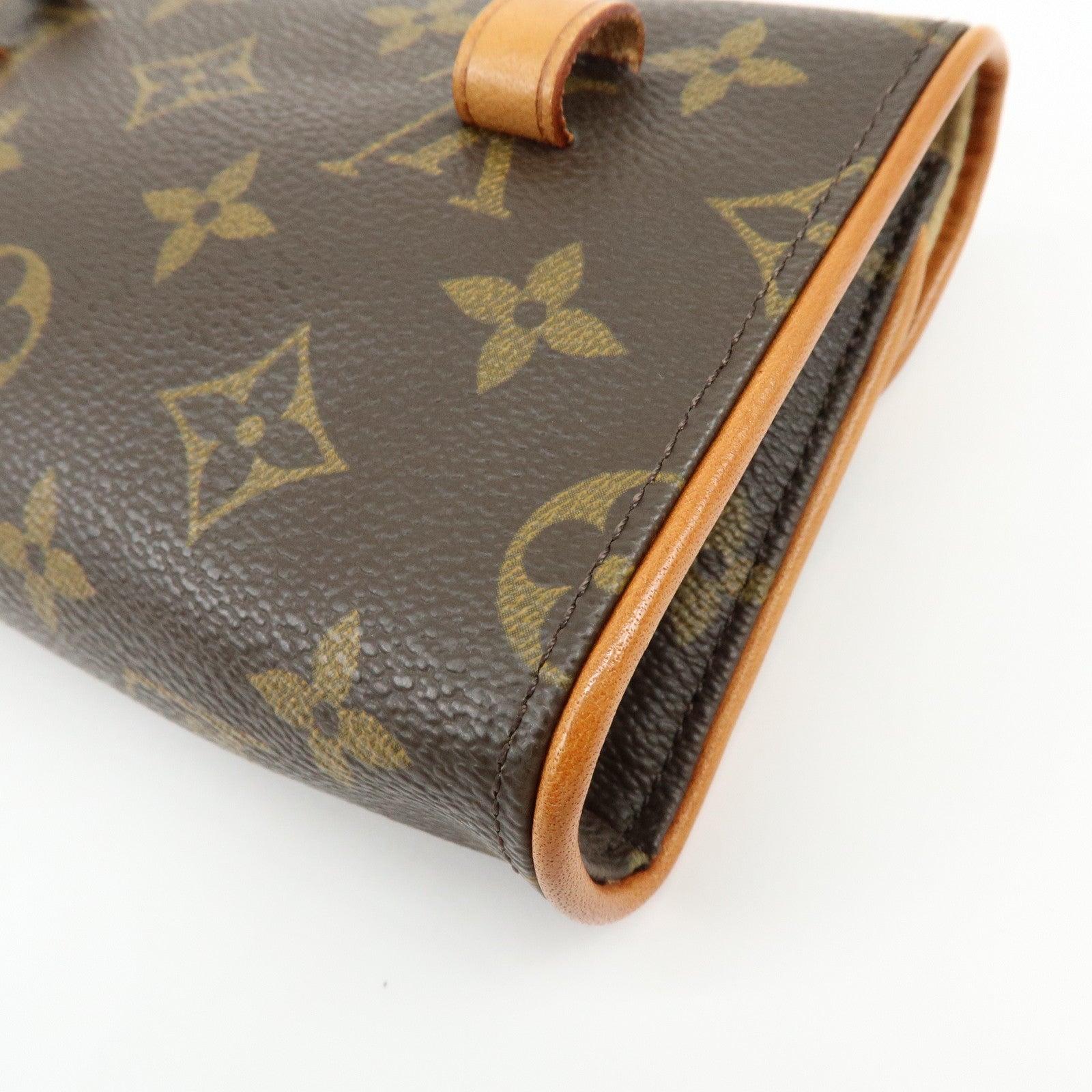 Louis Vuitton Monogram Pochette Florentine Waist Bag Belt XS M51855
