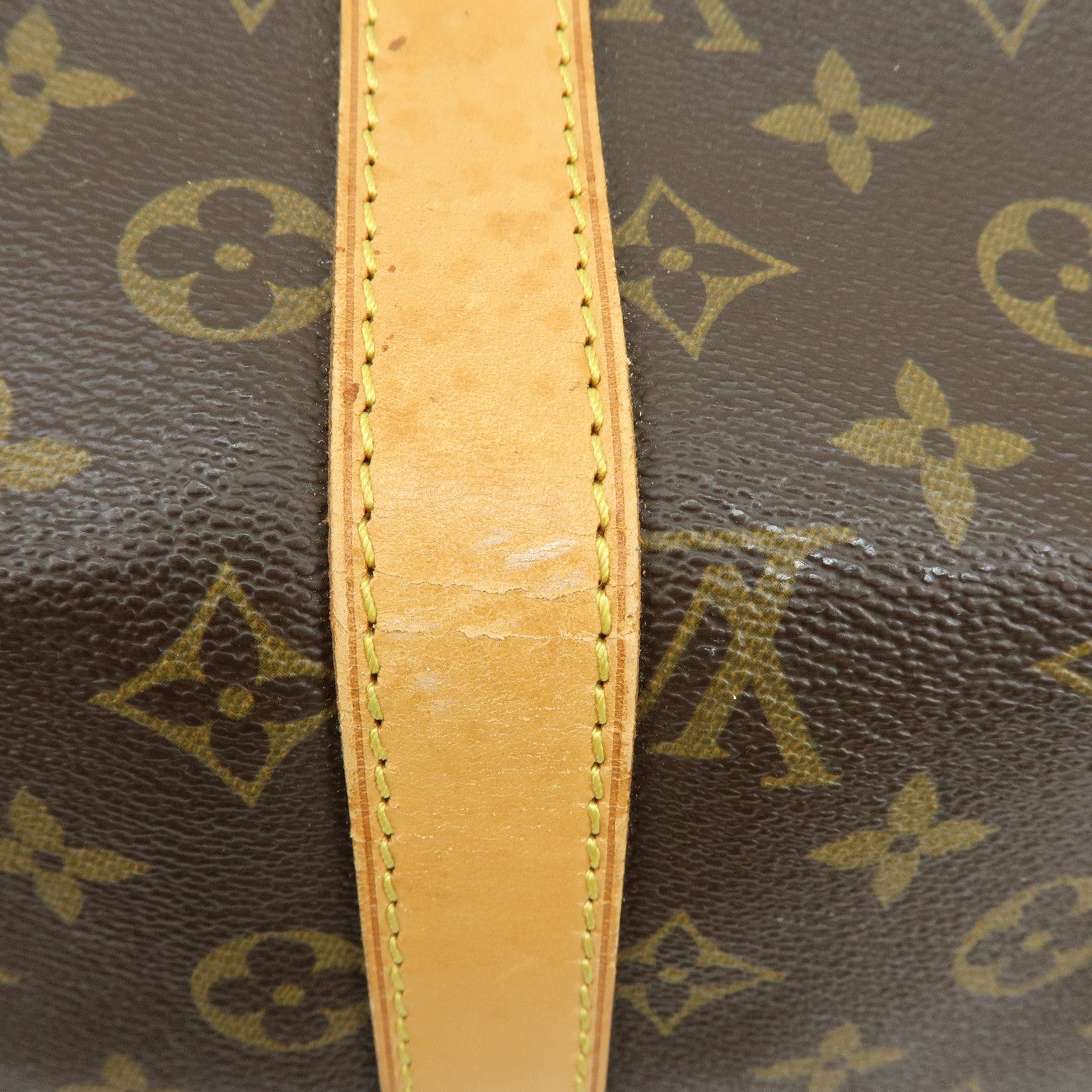 Louis Vuitton Monogram Keep All 45 Boston Bag Brown M41428