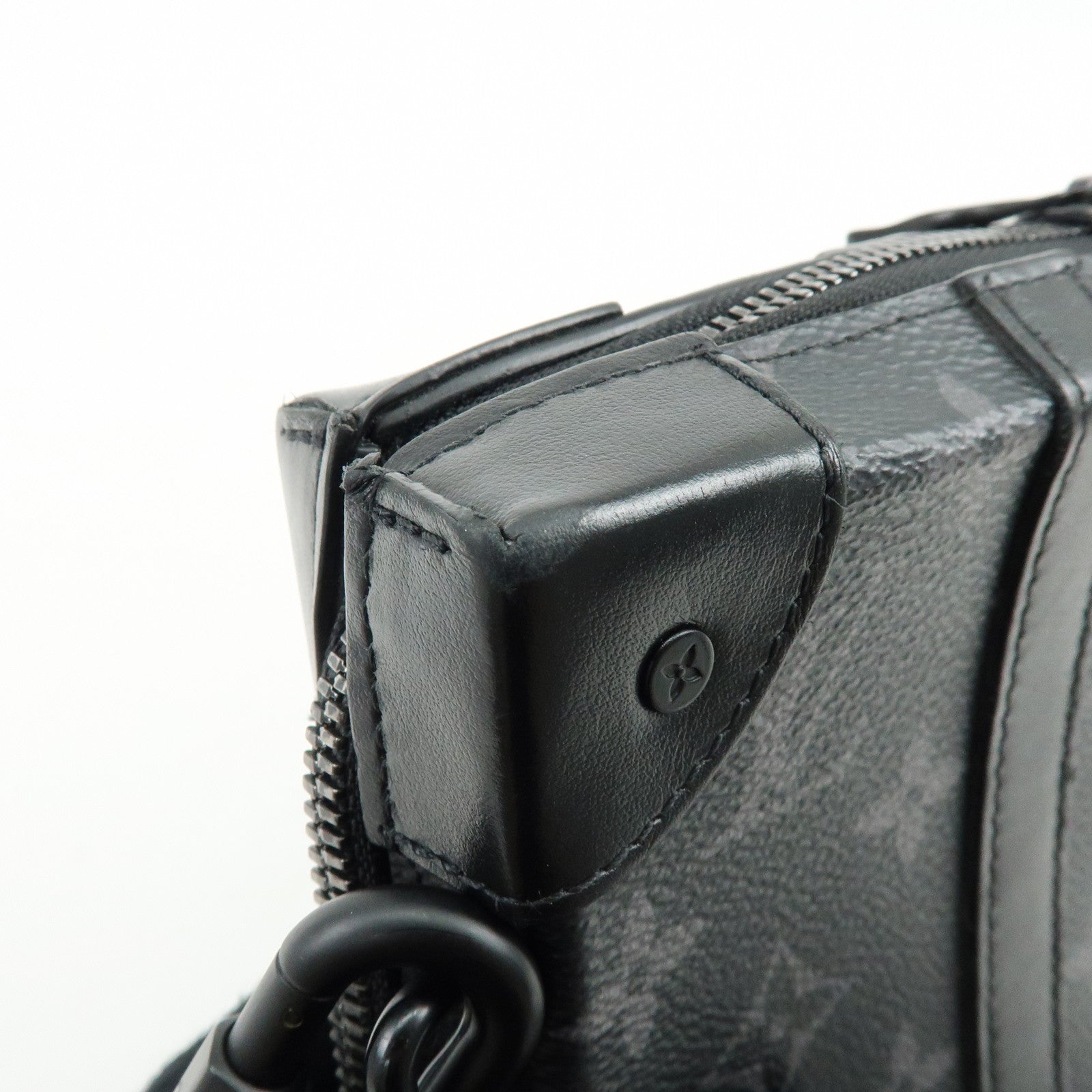 Louis Vuitton Monogram Eclipse Soft Trunk Wallet Shoulder Bag M69838