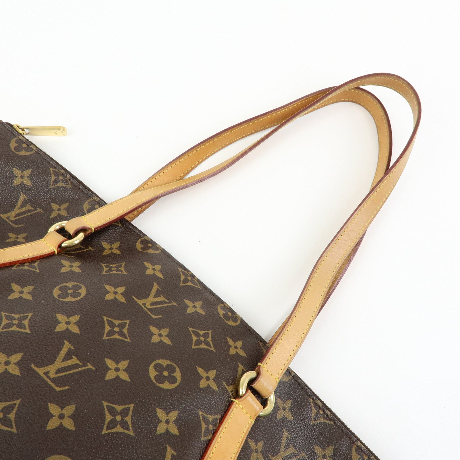 Louis Vuitton Monogram Totally MM Tote Shoulder Bag Brown M56689