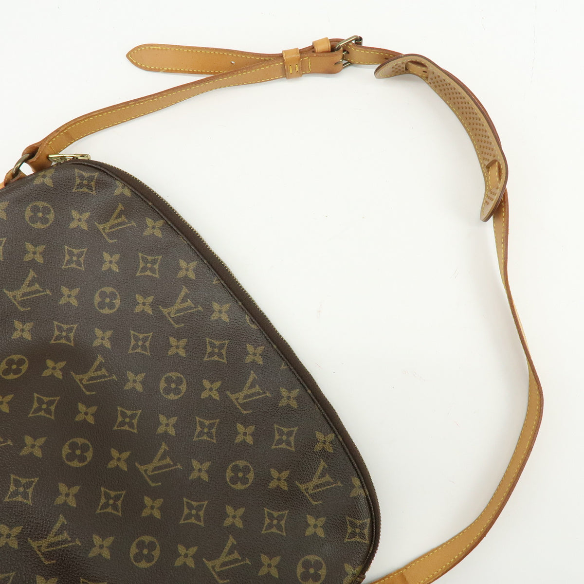 Louis Vuitton Monogram Balade Canvas Leather Shoulder Bag Brown M51112