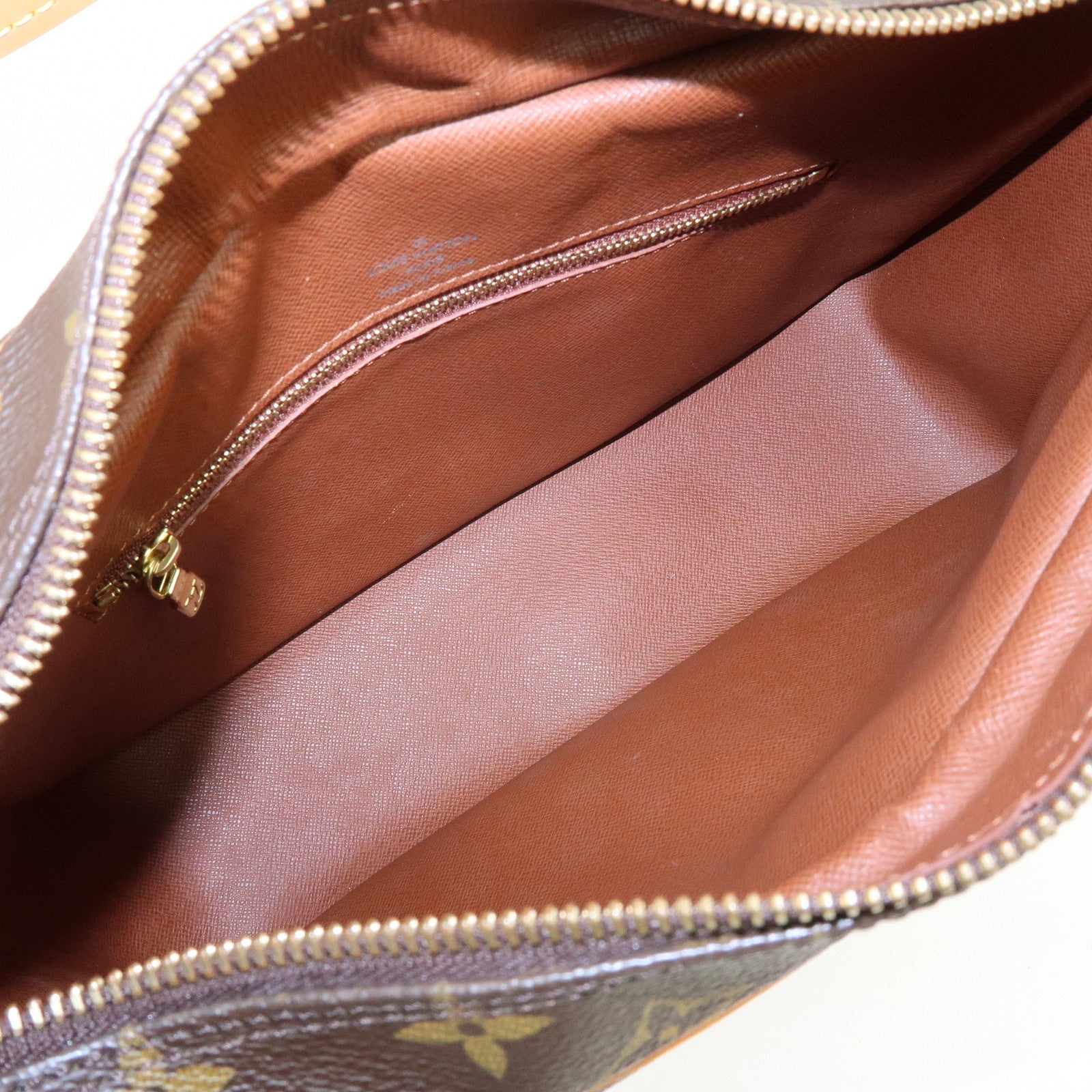 Louis Vuitton Monogram Boulogne 30 Canvas Shoulder Bag Brown M51265