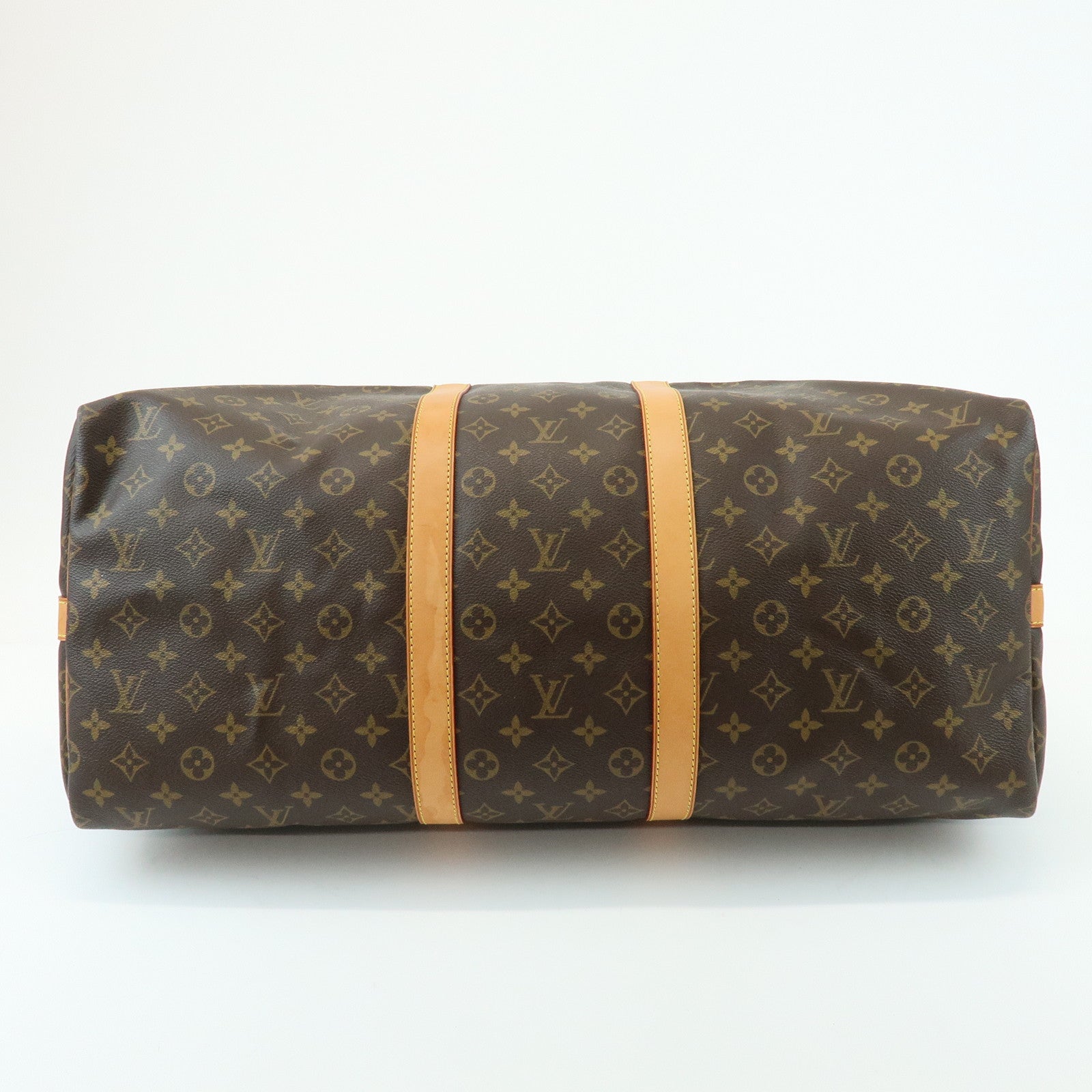 Louis Vuitton Monogram Keep All Bandouliere 55 Boston Bag M41414