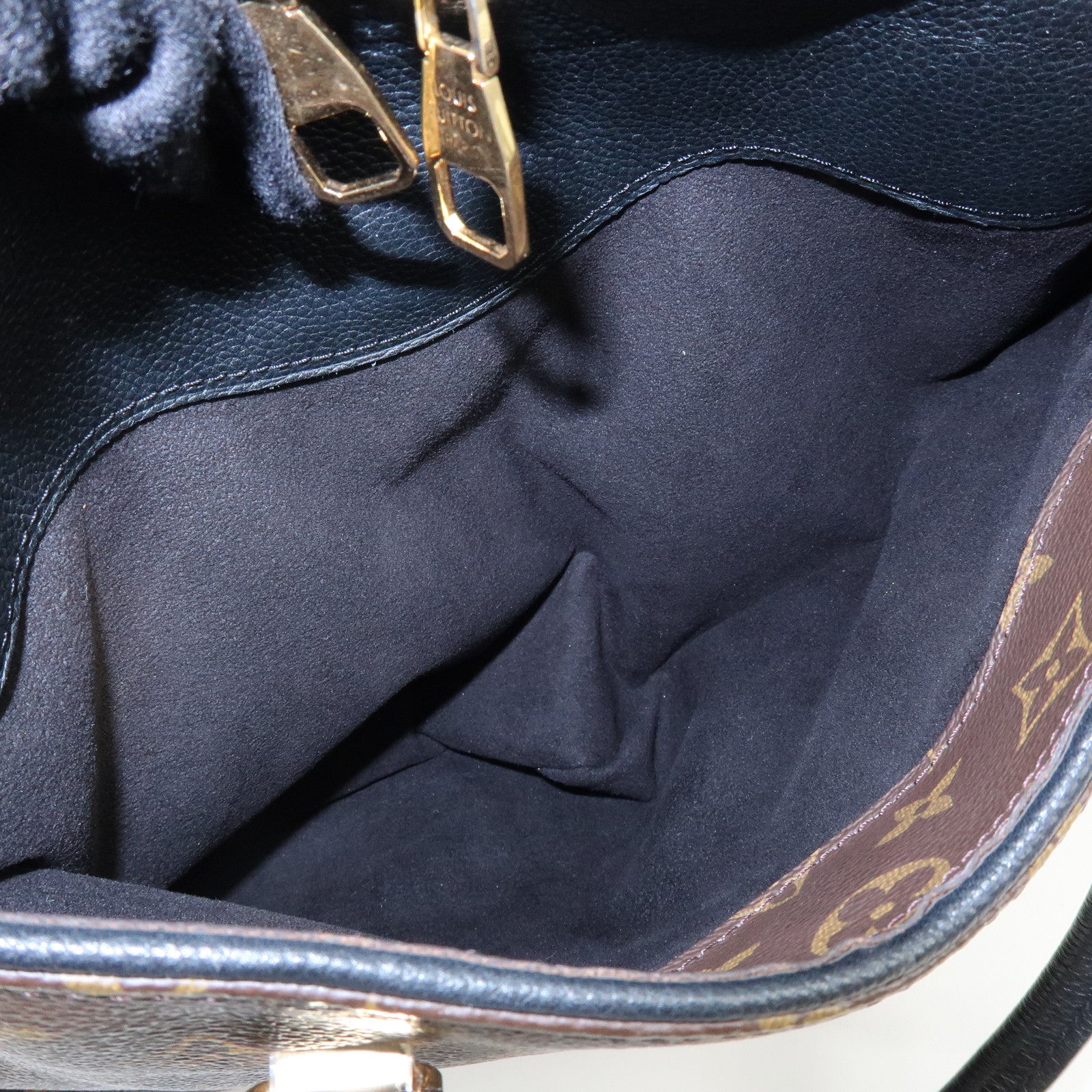 Louis Vuitton Monogram Pallas 2Way Bag Hand Bag Monogram Noir M41064