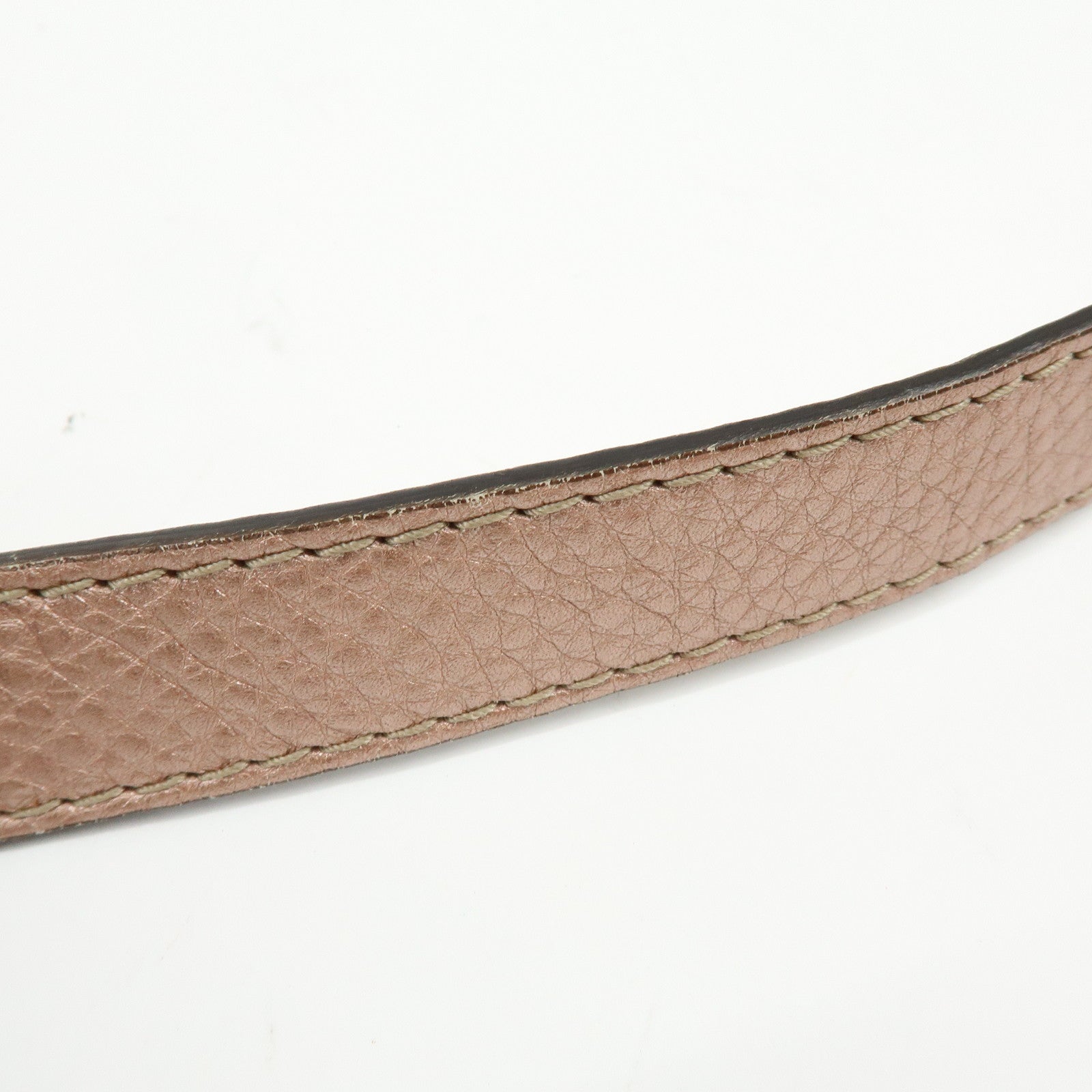 GUCCI Bamboo Interlocking G Leather 2Way Bag Hand Bag Pink 282300