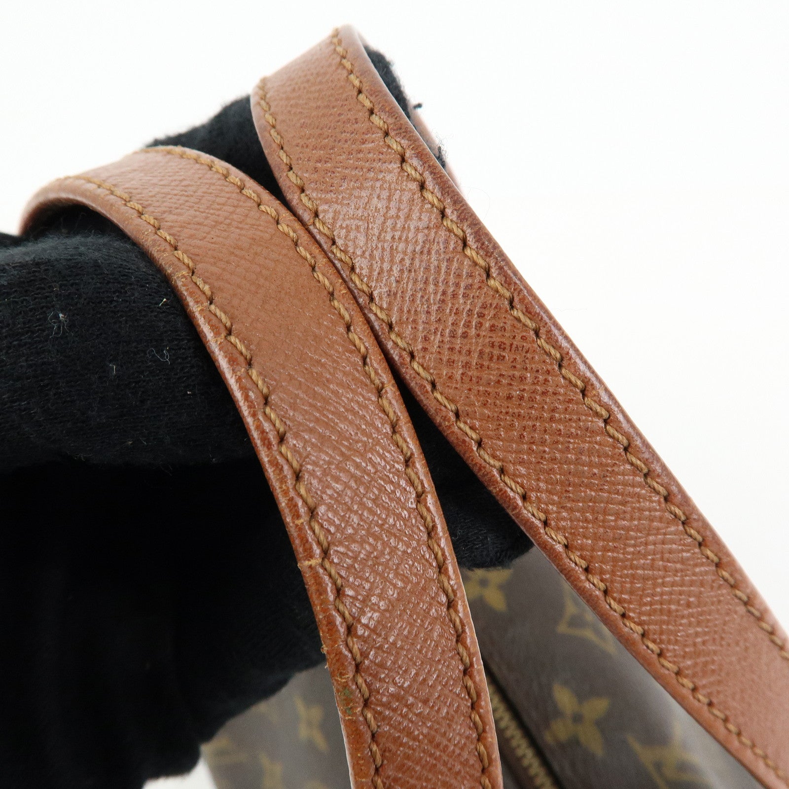Louis Vuitton Monogram Papillon 30 Hand Bag Brown Old Style M51365