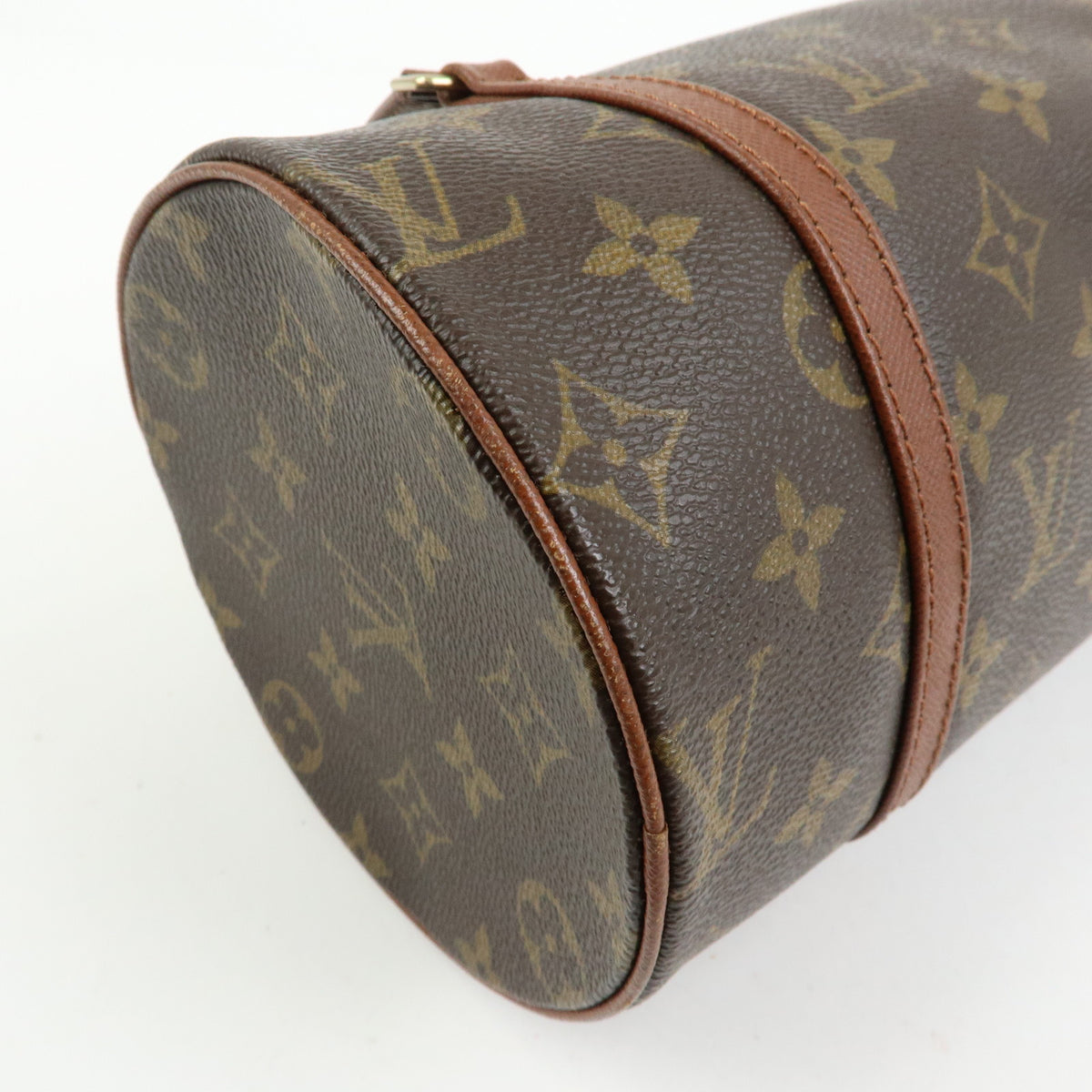 Louis Vuitton Monogram Papillon 26 Hand Bag Brown M51366