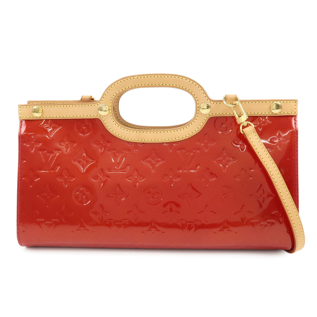 Louis Vuitton Monogram Vernis Roxbury Drive 2Way Bag Hand Bag M91987