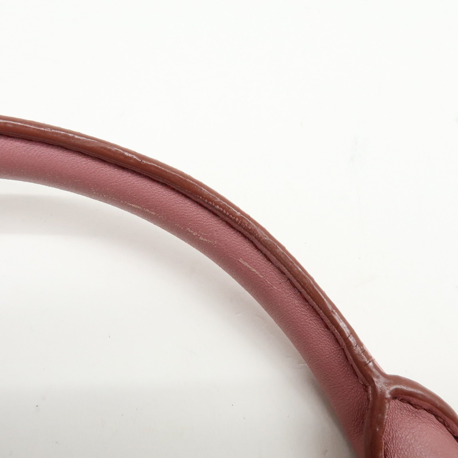 MIU MIU Matelasse Nappa Leather 2Way Hand Bag Shoulder Bag Pink RLN059
