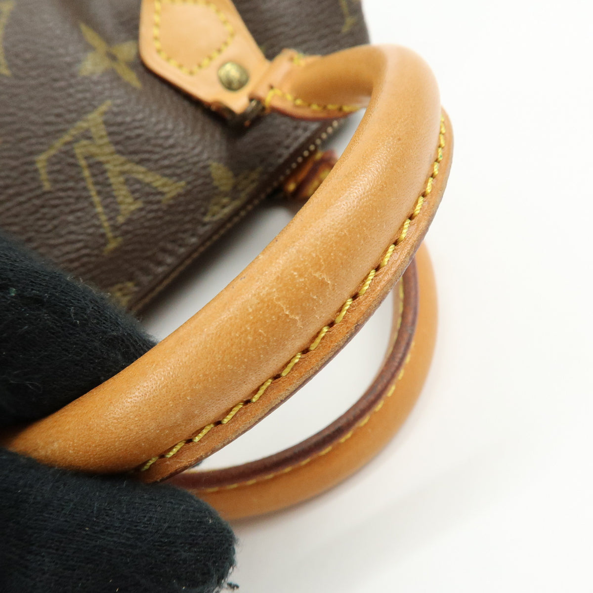 Louis Vuitton Monogram Mini Speedy Hand Bag and Strap M41534 J52312 Lot