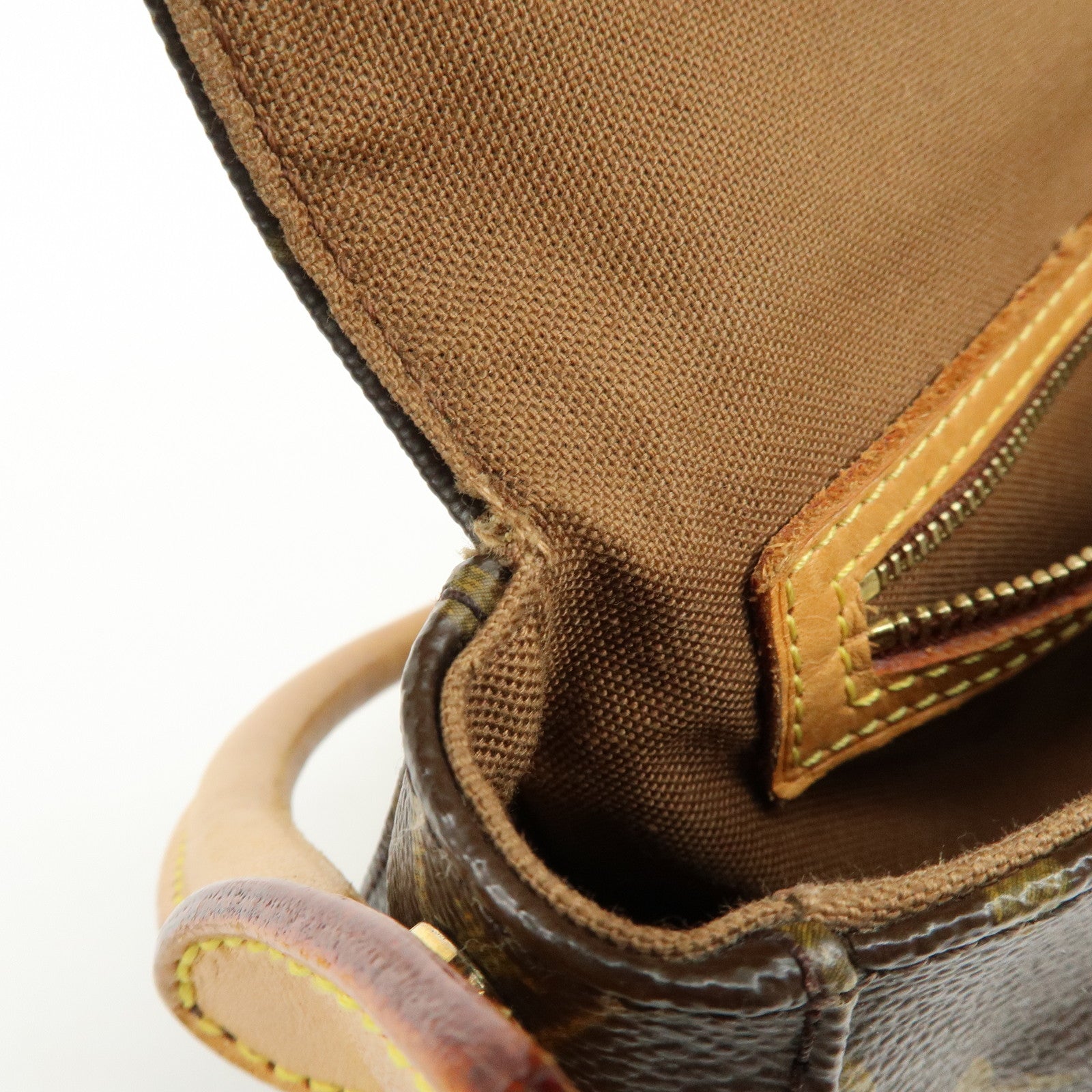 Louis Vuitton Monogram Mini Looping Shoulder Bag Brown M51147