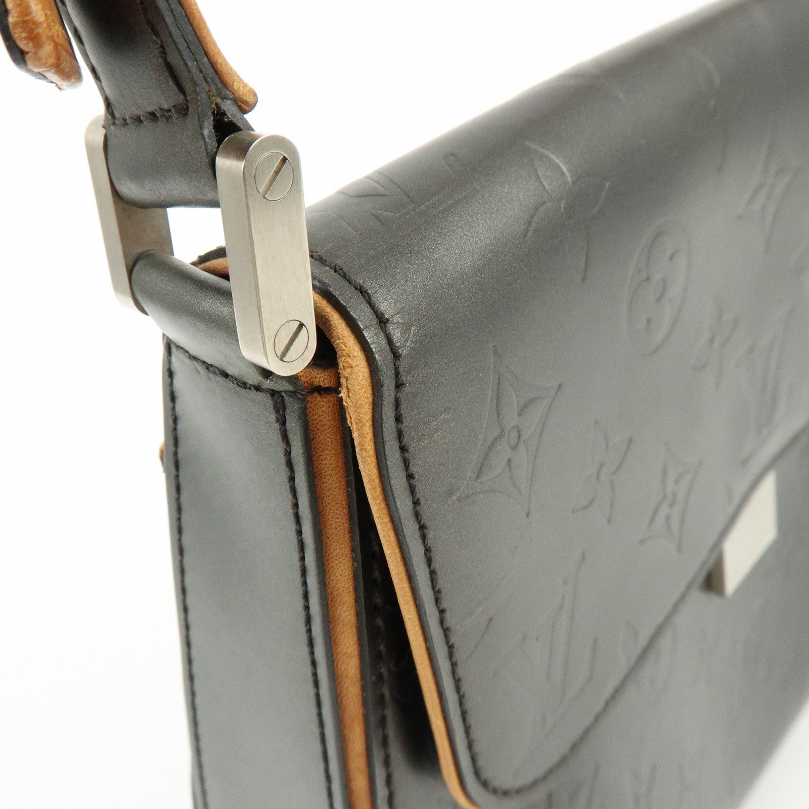 Louis Vuitton Monogram Matt Webster Street Shoulder Bag Noir M55152