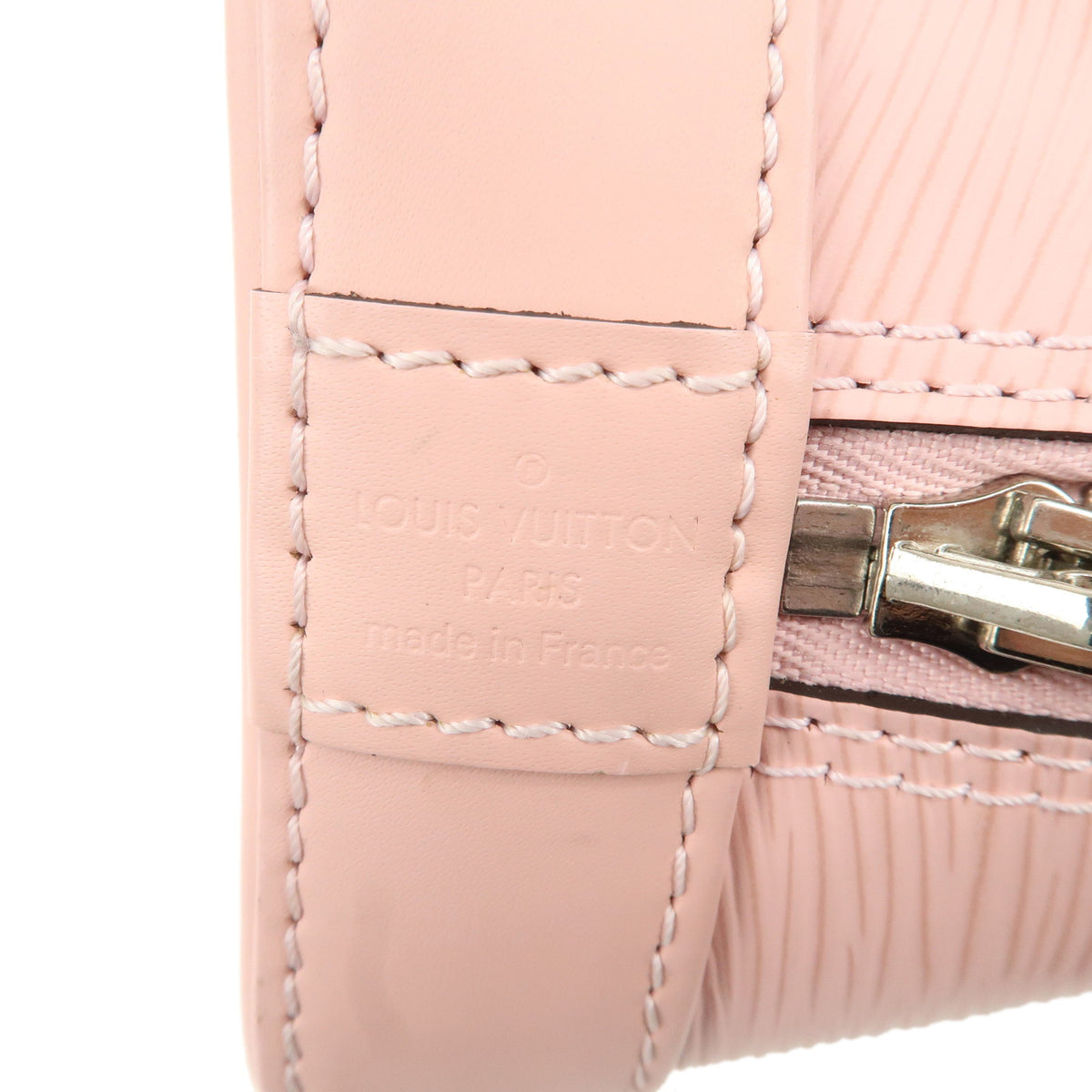Louis Vuitton Epi Alma BB 2Way Hand Bag Rose Ballerine Pink M41327