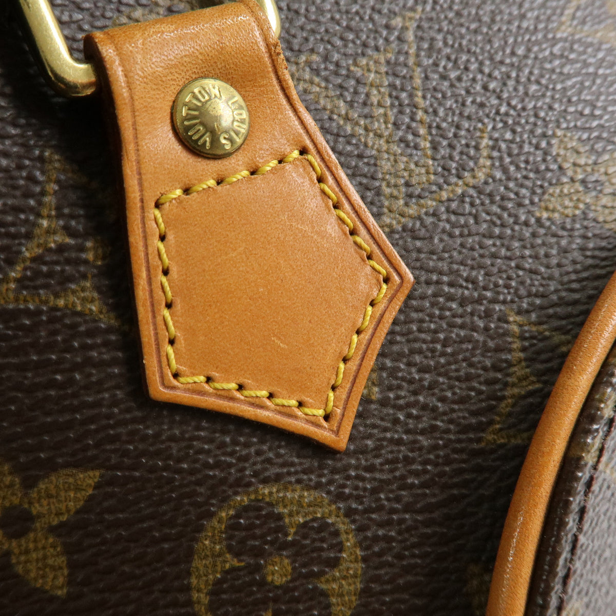 Louis Vuitton Monogram Ellipse PM Hand Bag Brown M51127