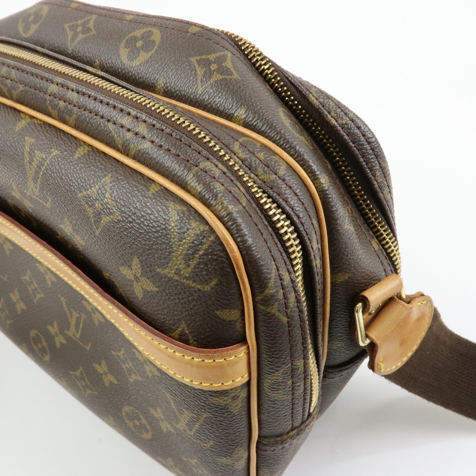 Louis Vuitton Monogram Reporter PM Shoulder Crossbody Bag M45254